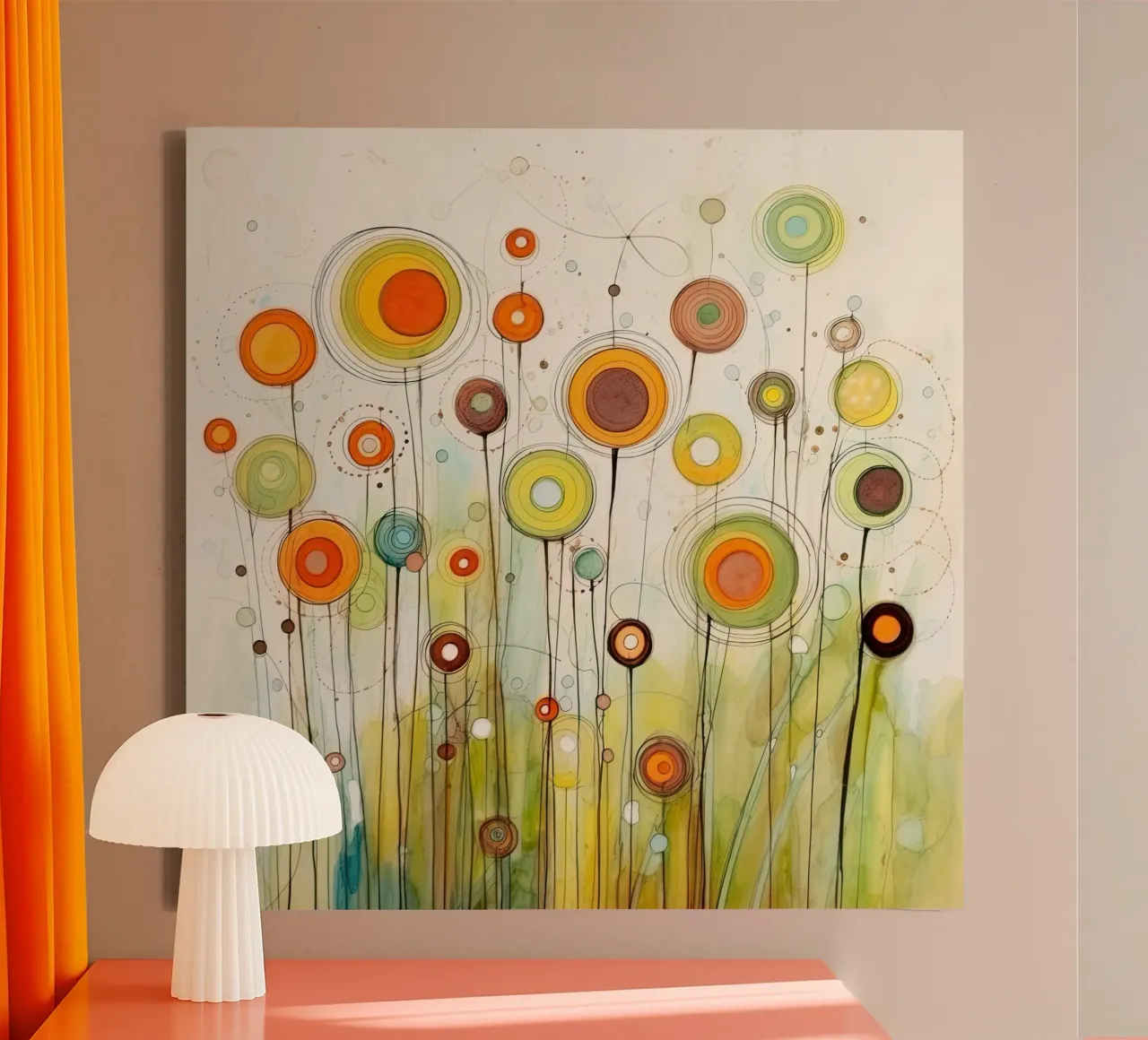 Wall-art by Imagine canvas with Floater frame by Imagine