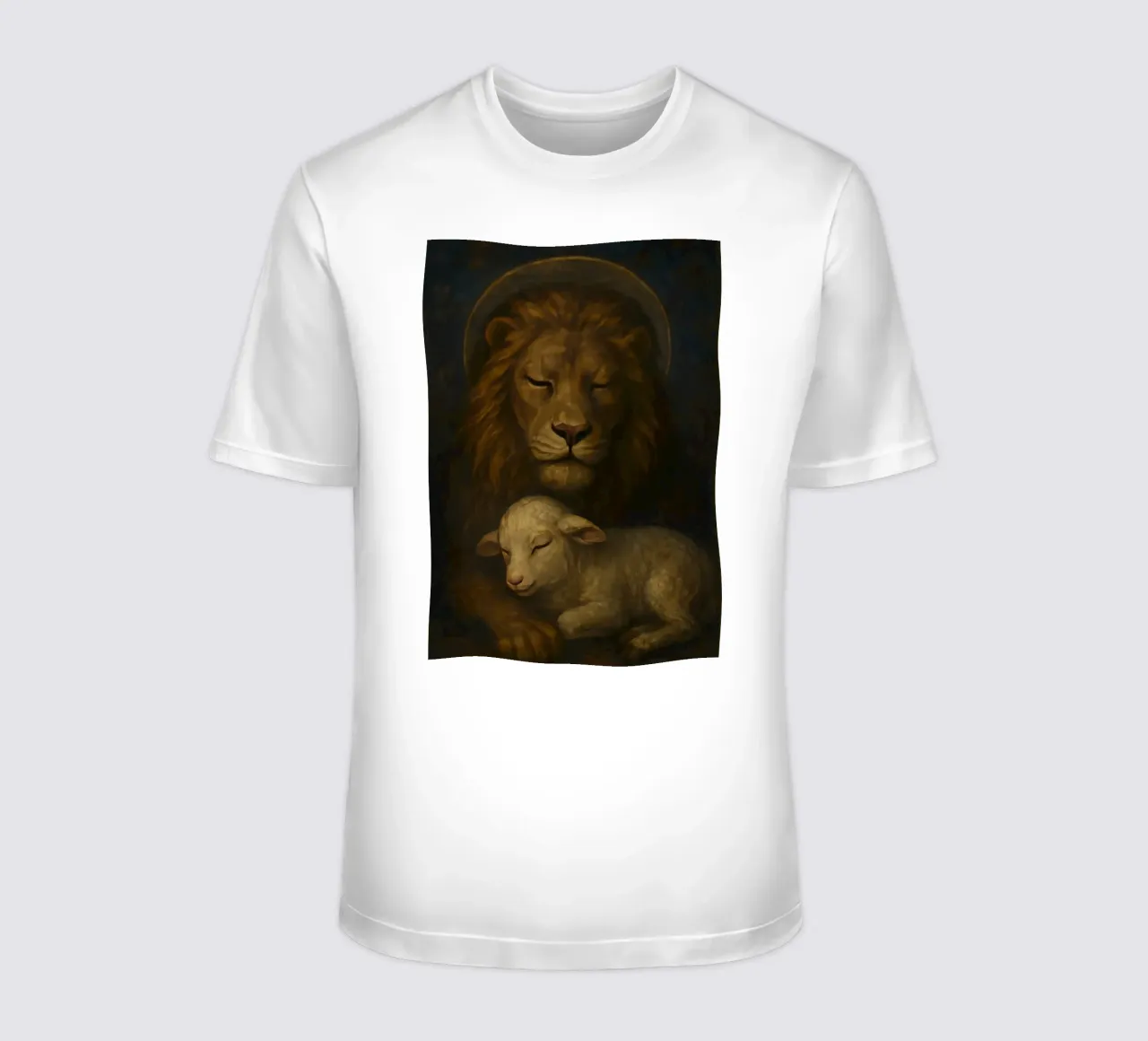 The Lion and the Lamb t-shirt da LisaArtes