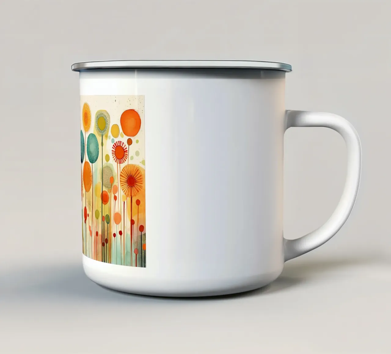 Arte da parete di Imagine tazza in smalto da Imagine