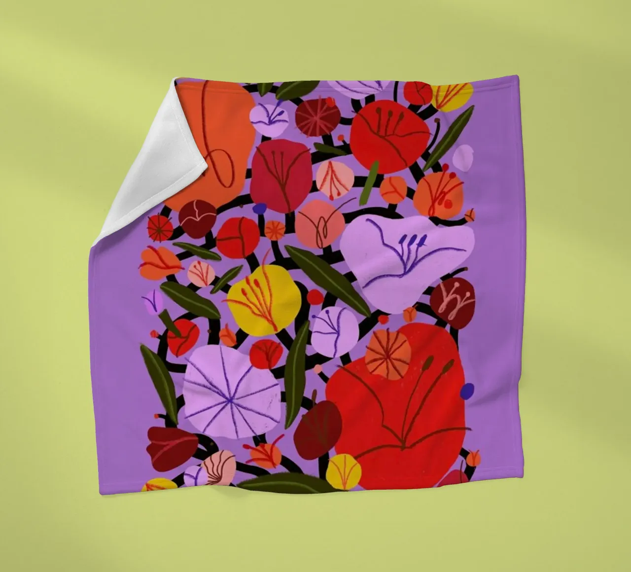 Cheer Up Buttercup coperta in pile da Pure