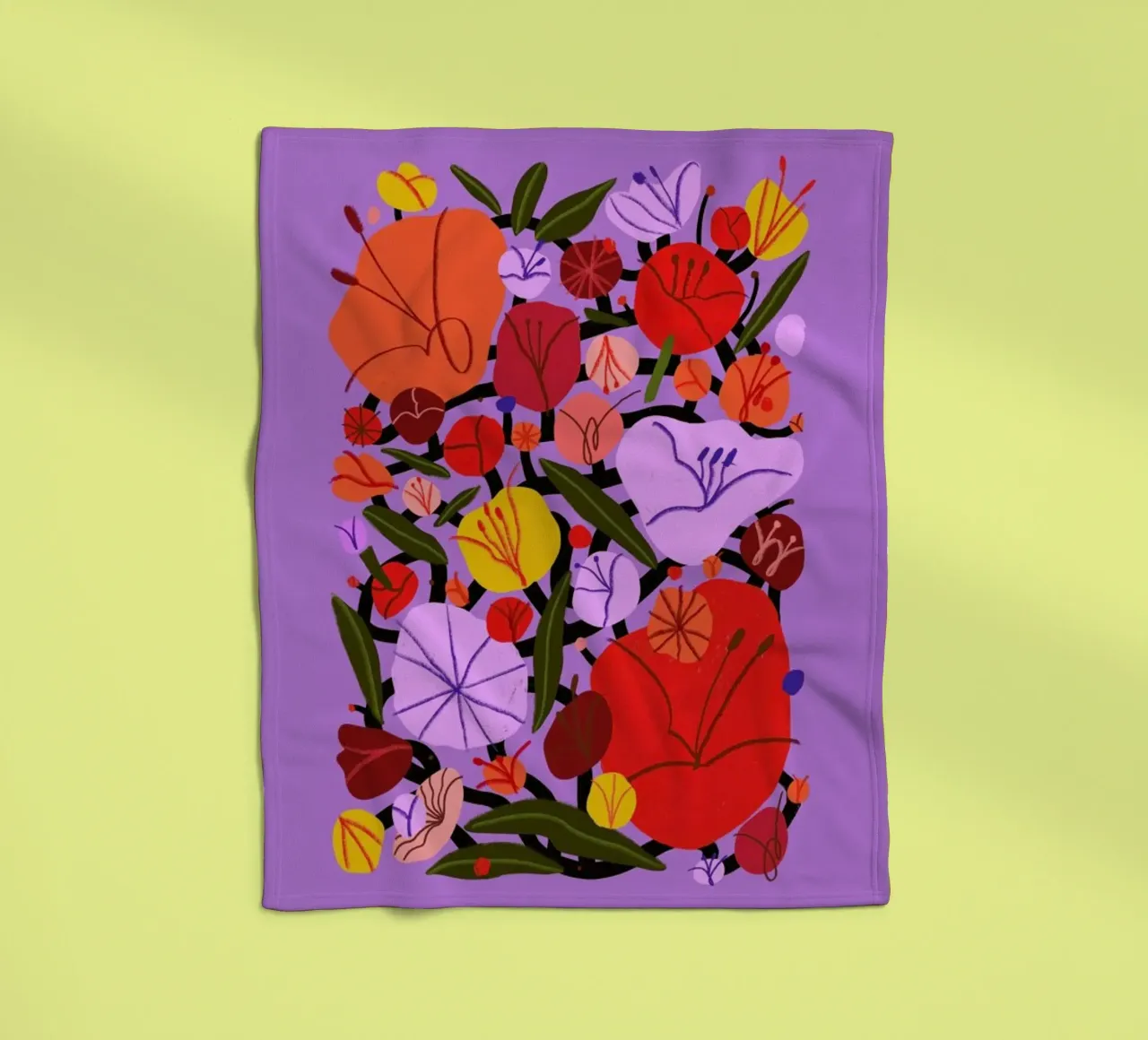 Cheer Up Buttercup coperta in pile da Pure