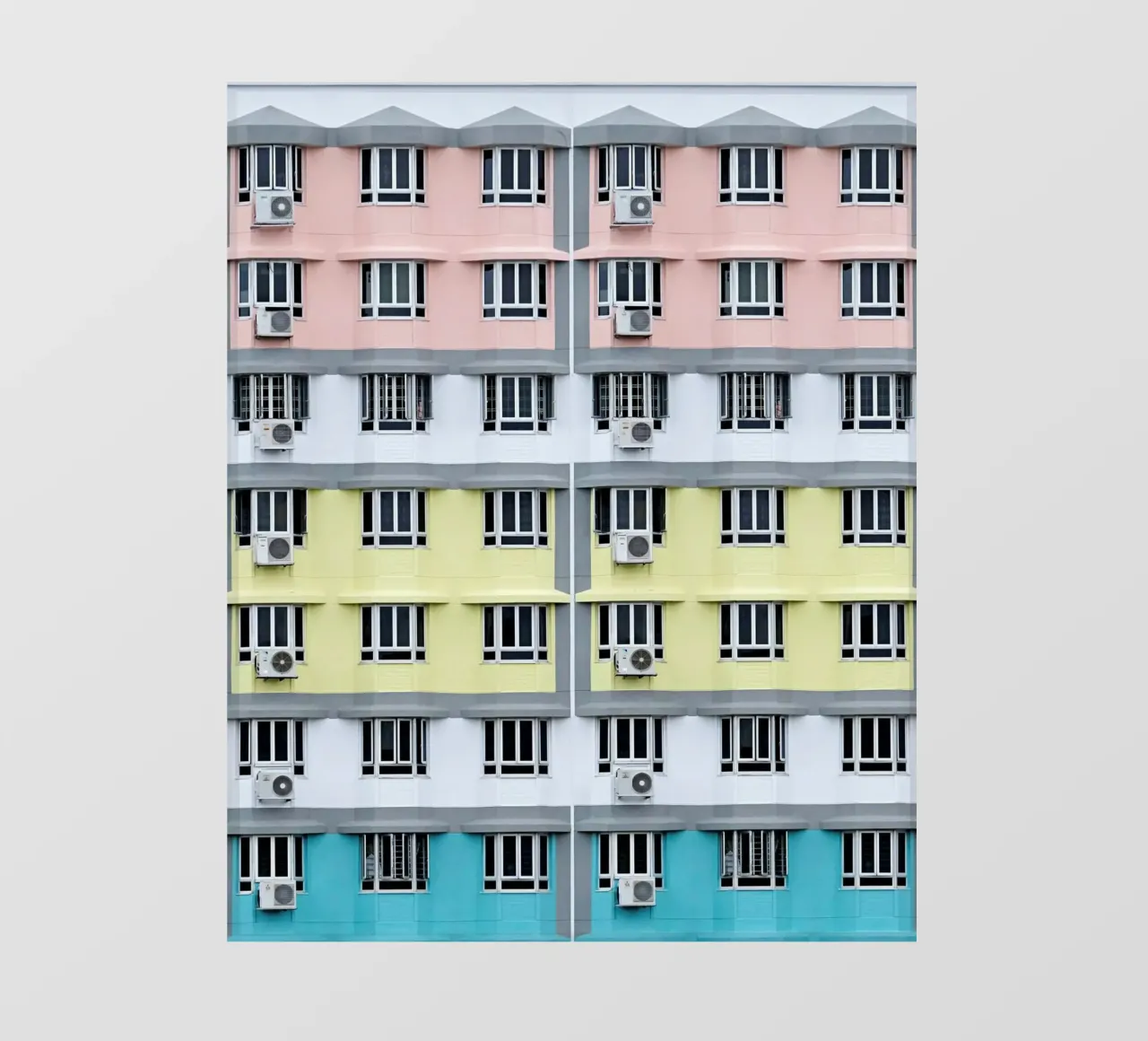 balconi residenziali telo in pvc da pastel color shape