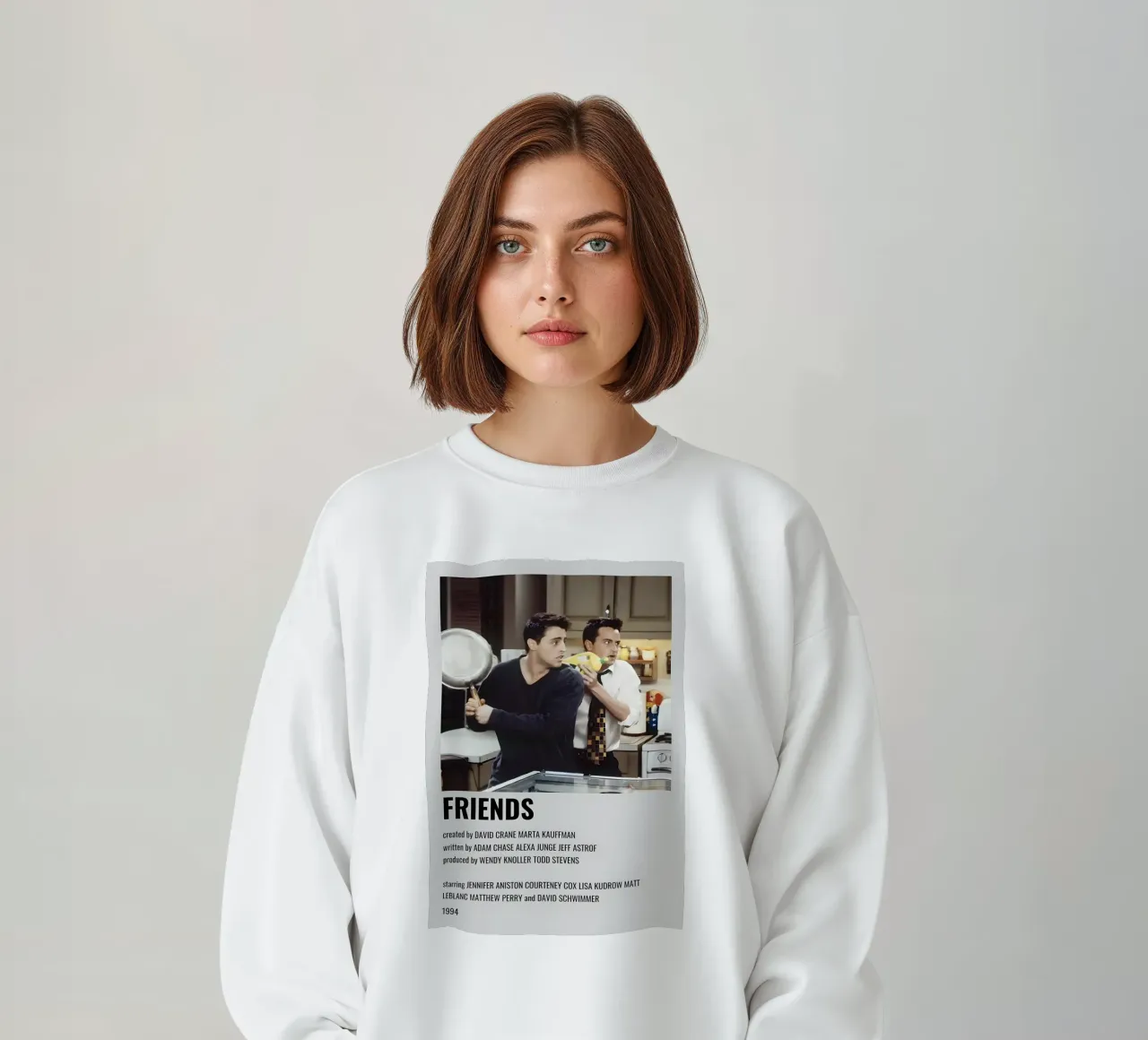 FRIENDS felpa da MVFminimalist