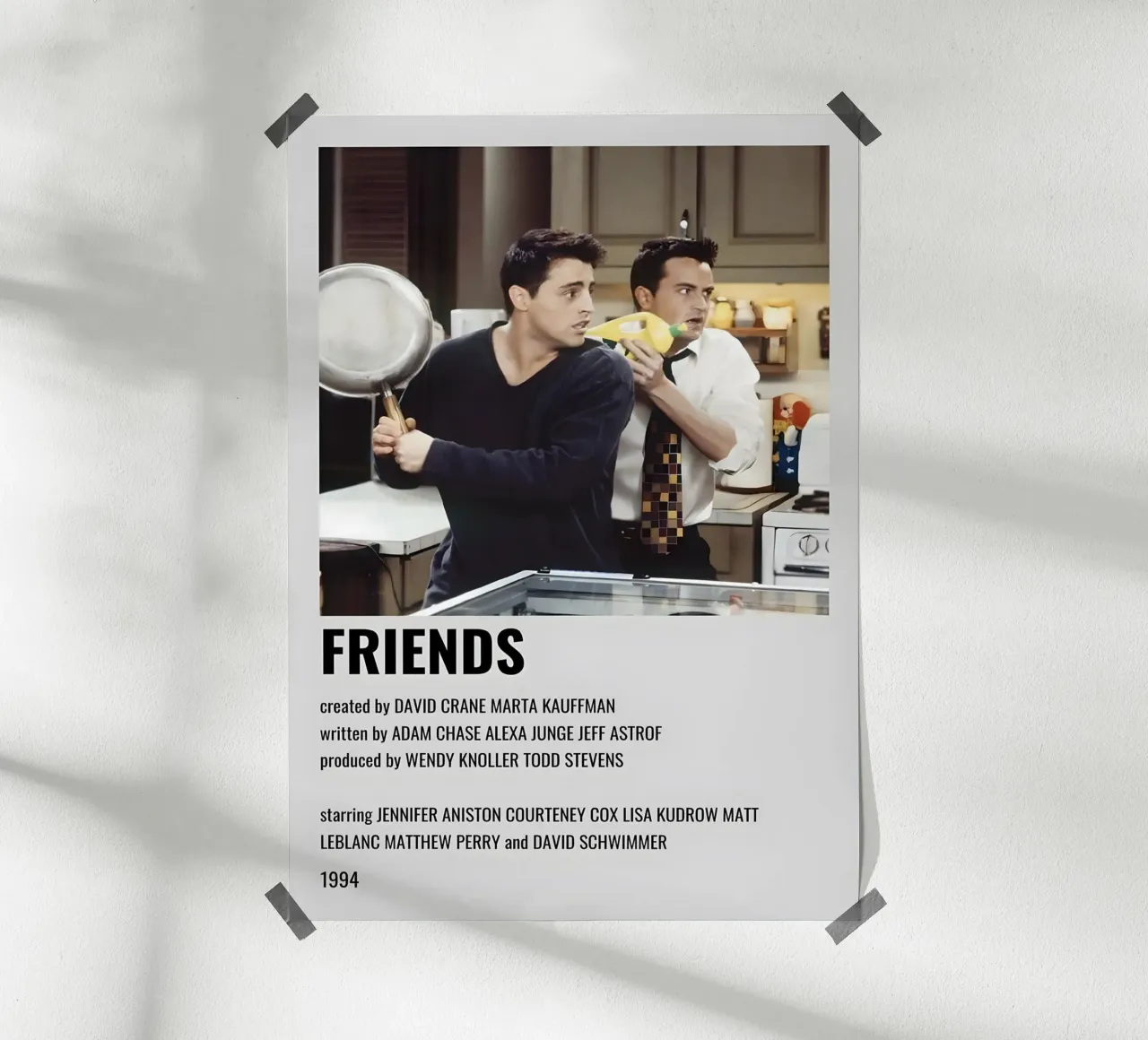 FRIENDS poster da MVFminimalist