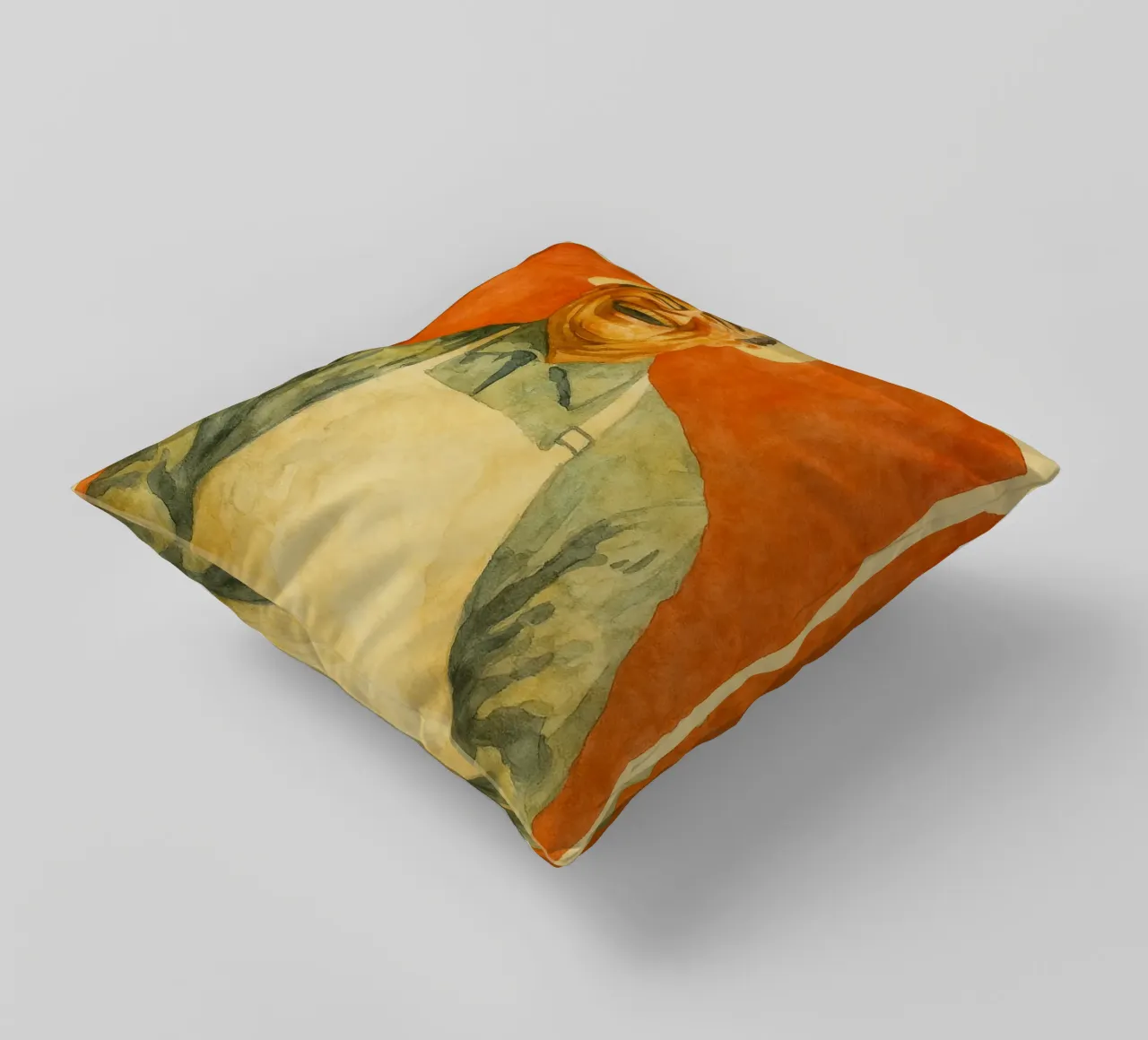 butchers best chef retro drawing decorative cushion by pakazi