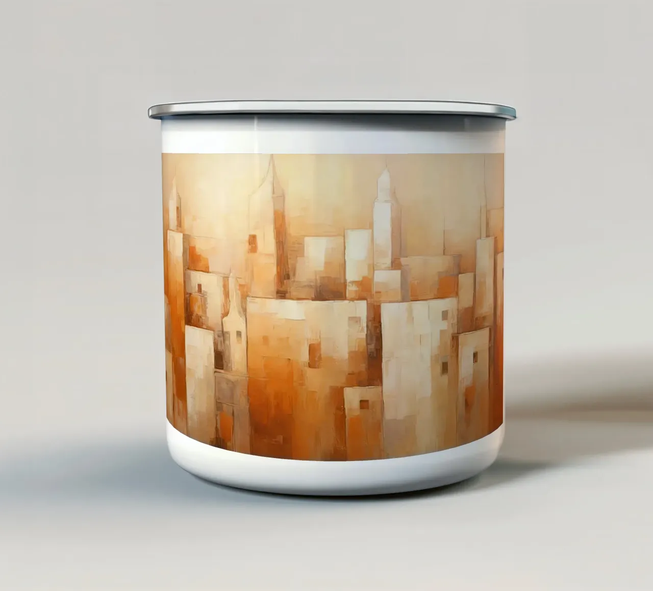 Arte da parete di Imagine tazza in smalto da Imagine