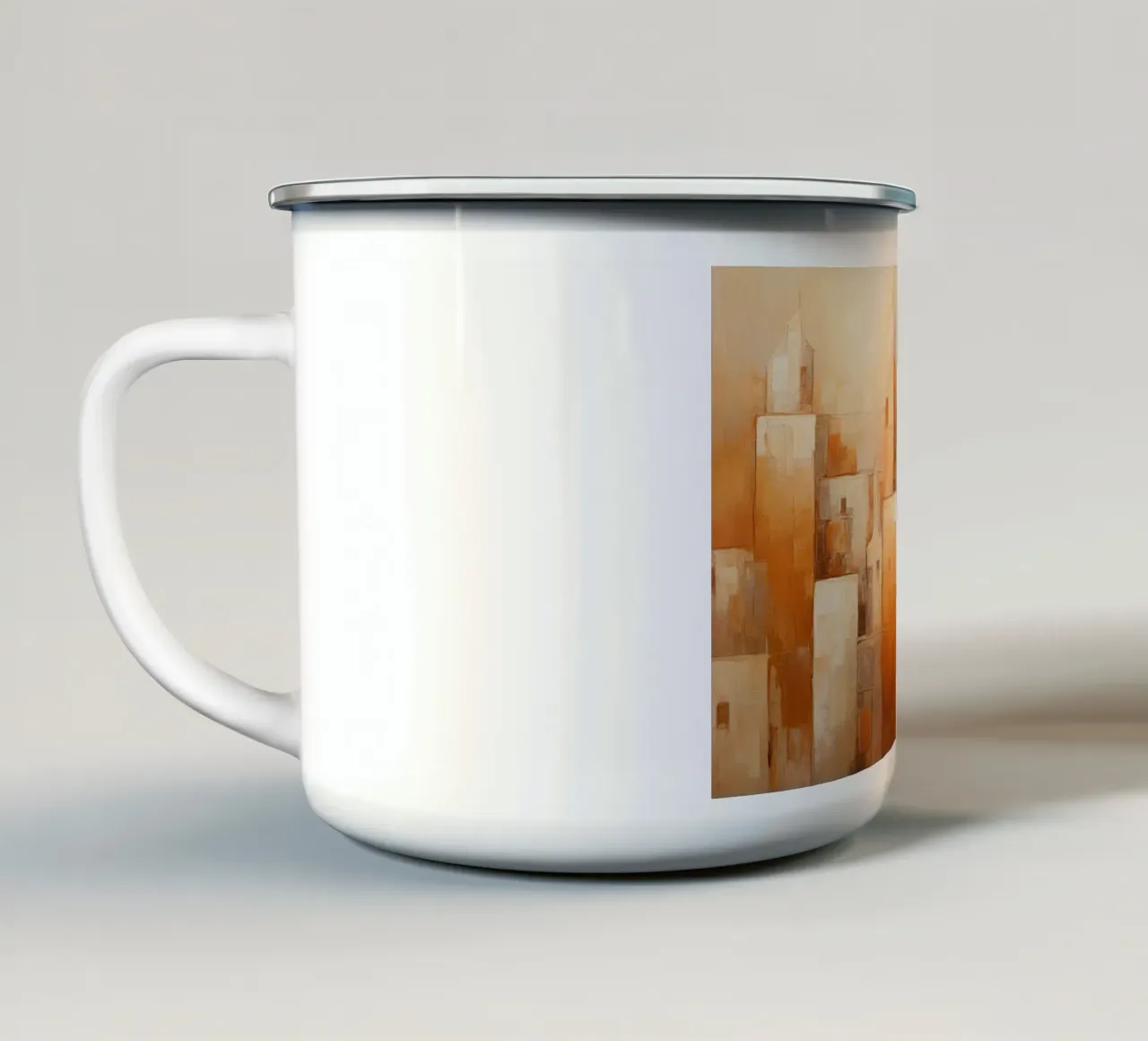 Arte da parete di Imagine tazza in smalto da Imagine