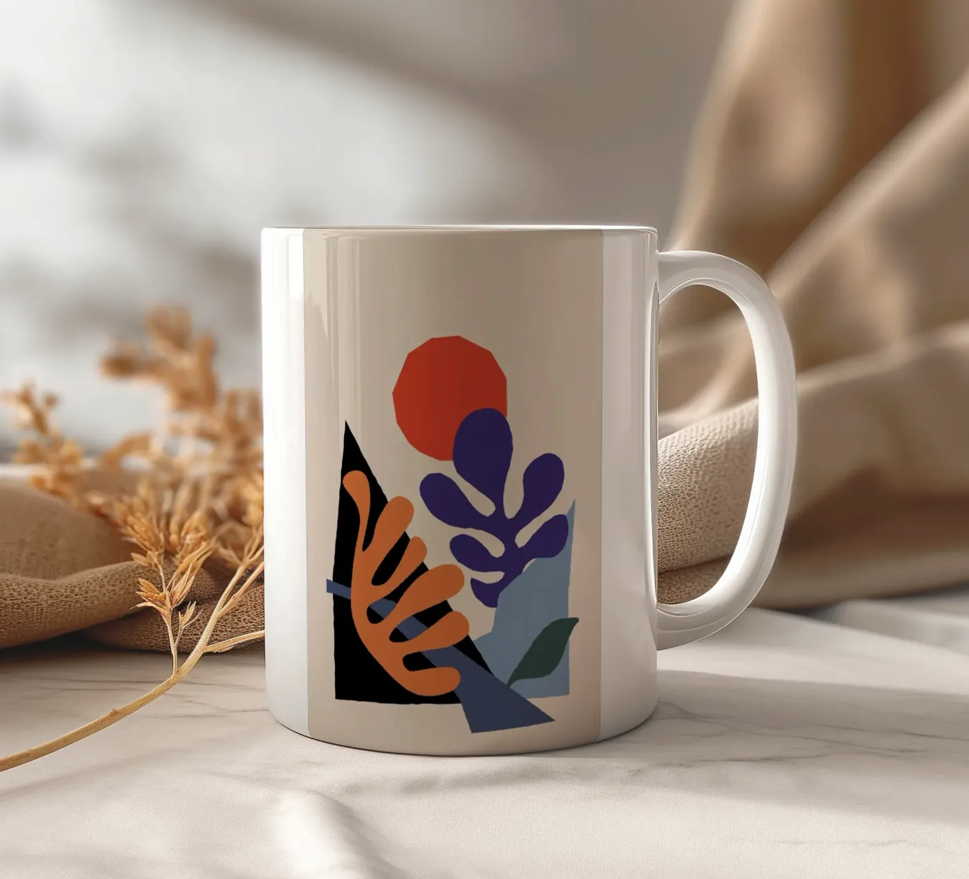 Thriving ceramic mug by Pure