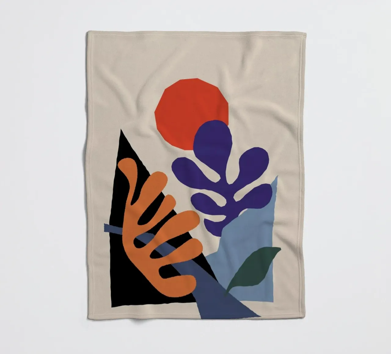 Thriving fleece blanket by Pure