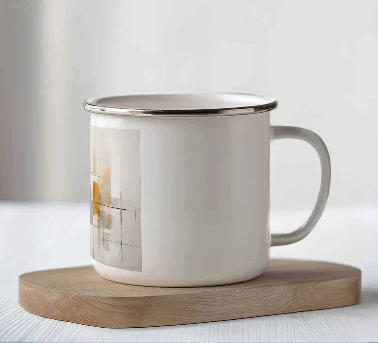 Arte da parete di Imagine tazza in smalto da Imagine