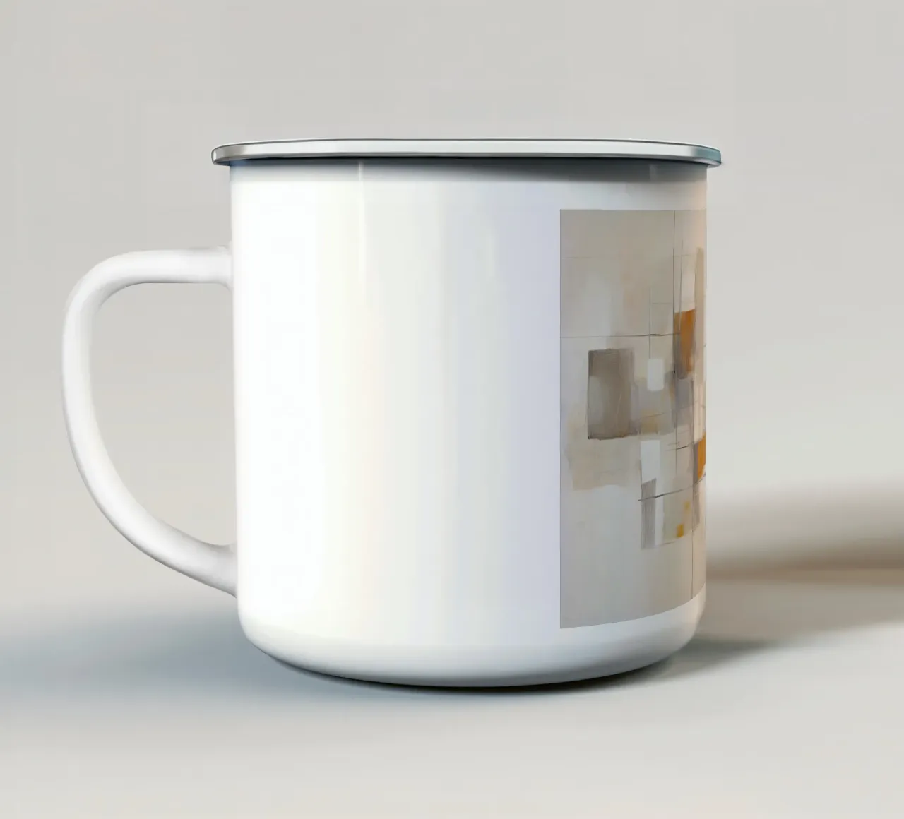 Arte da parete di Imagine tazza in smalto da Imagine