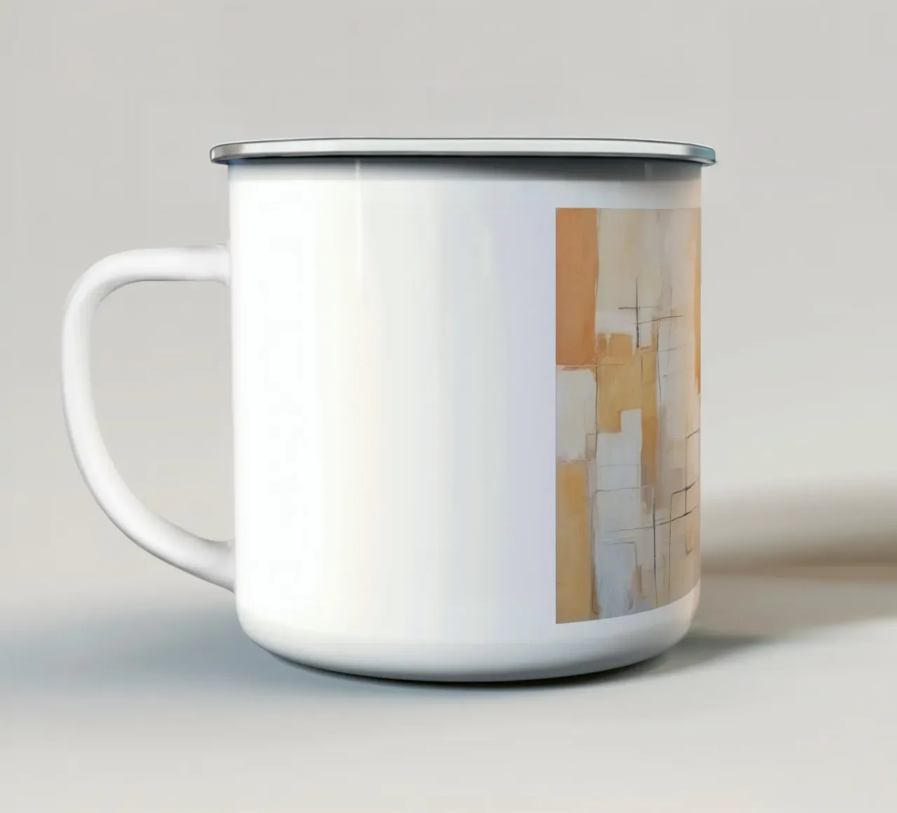 Arte da parete di Imagine tazza in smalto da Imagine
