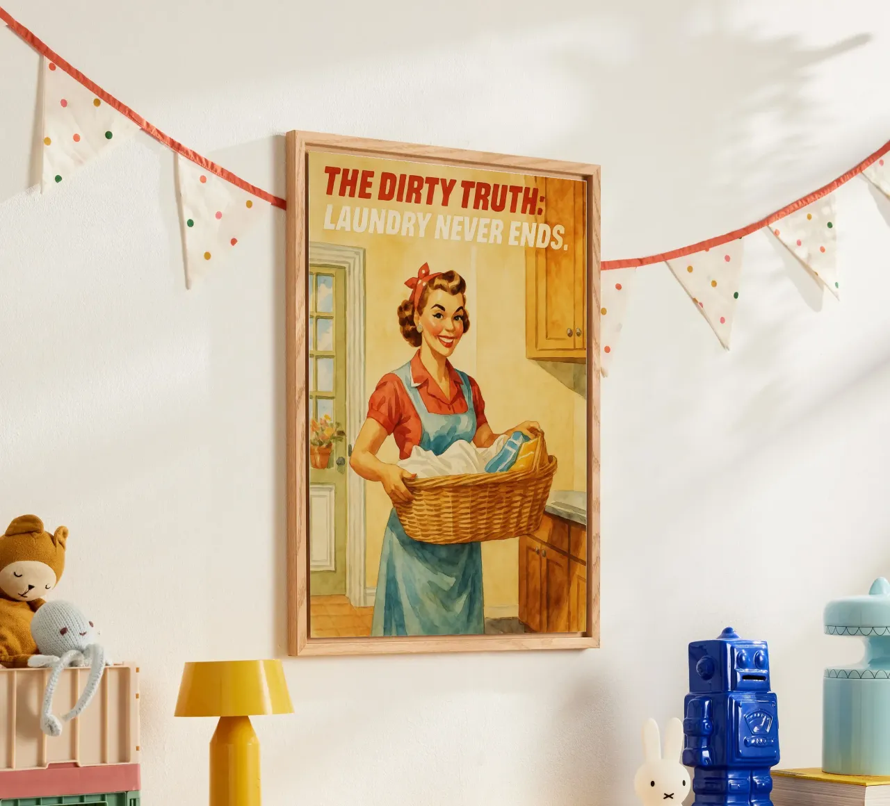 funny quotes laundry never ends acrylic glass by pakazi