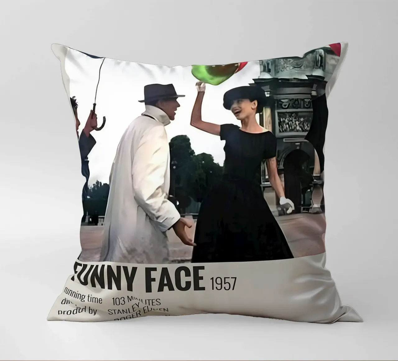 FUNNY FACE 1957 cuscino da MVFminimalist