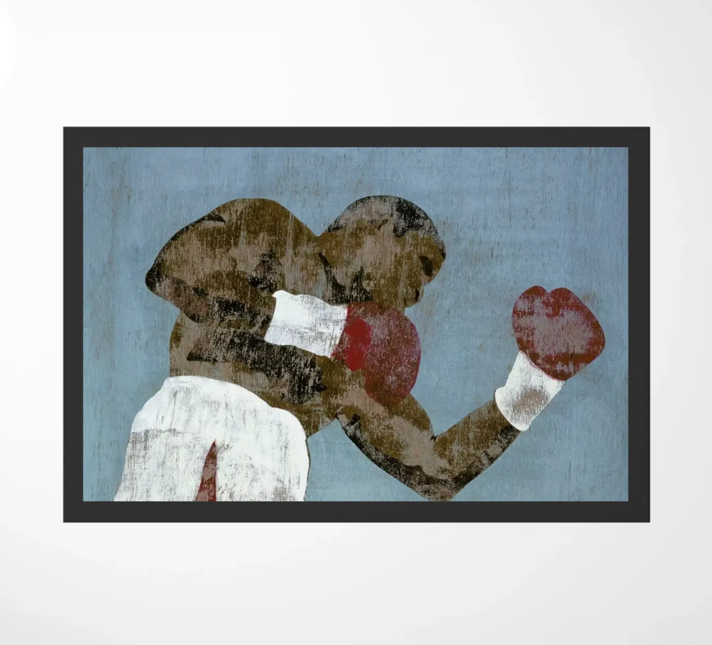 Boxer 1 doormat by Andy Bridge