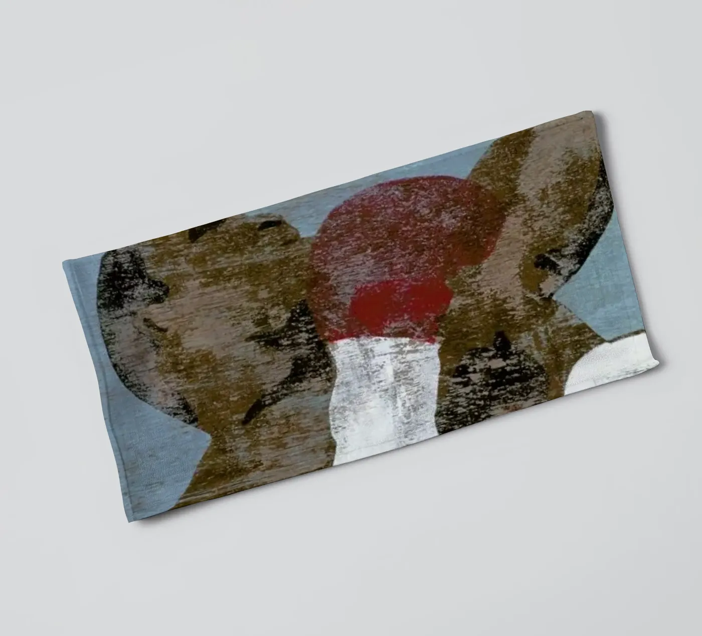 Boxer 1 towel by Andy Bridge