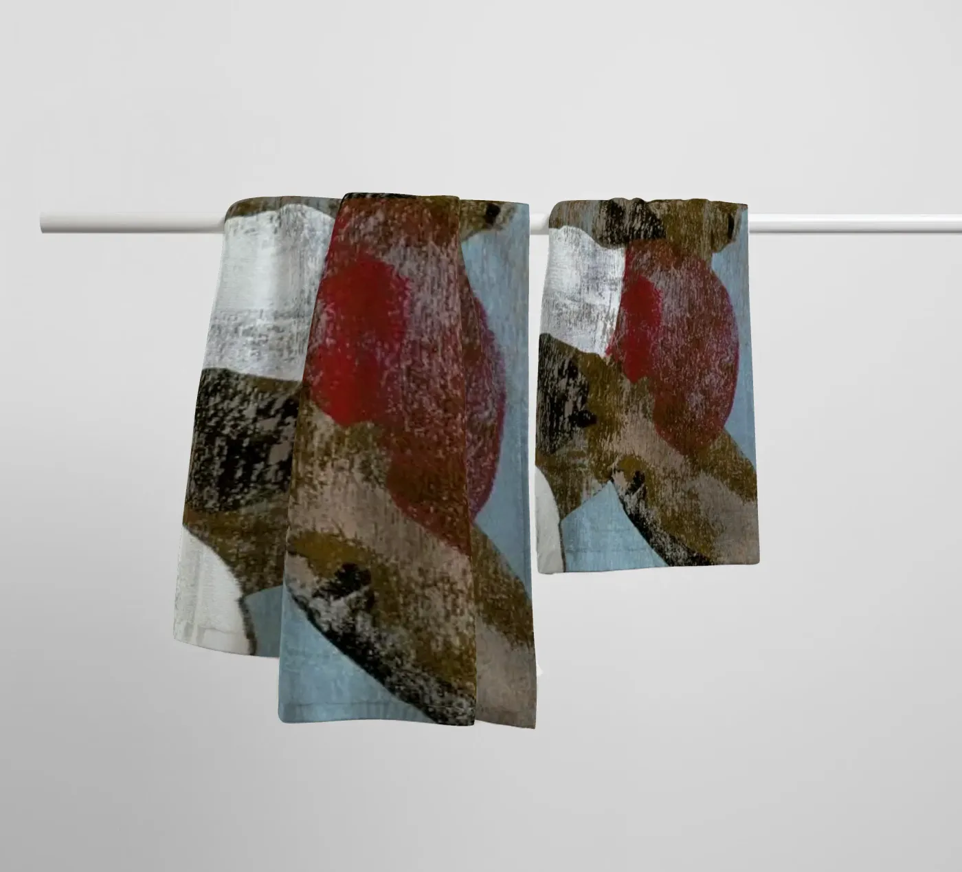 Boxer 1 towel by Andy Bridge