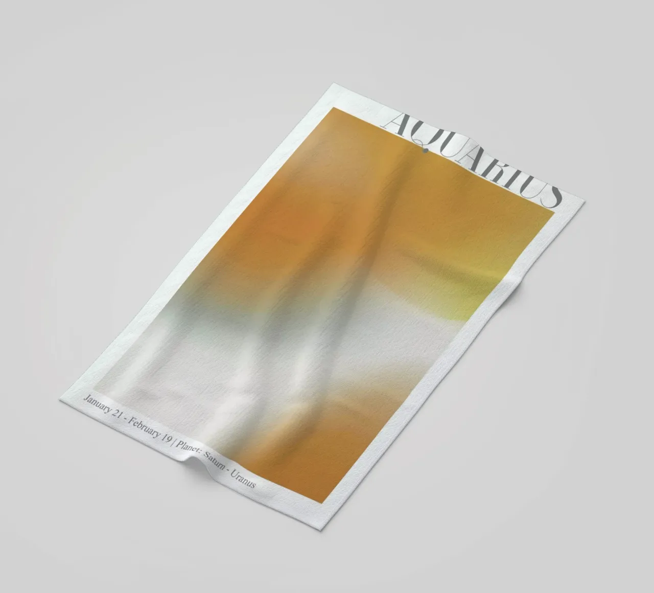 Aquarius Abstract Aura telo mare da cafelab