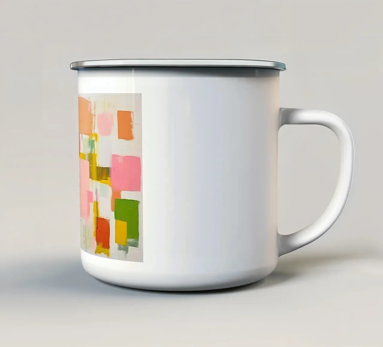 Arte da parete di Imagine tazza in smalto da Imagine