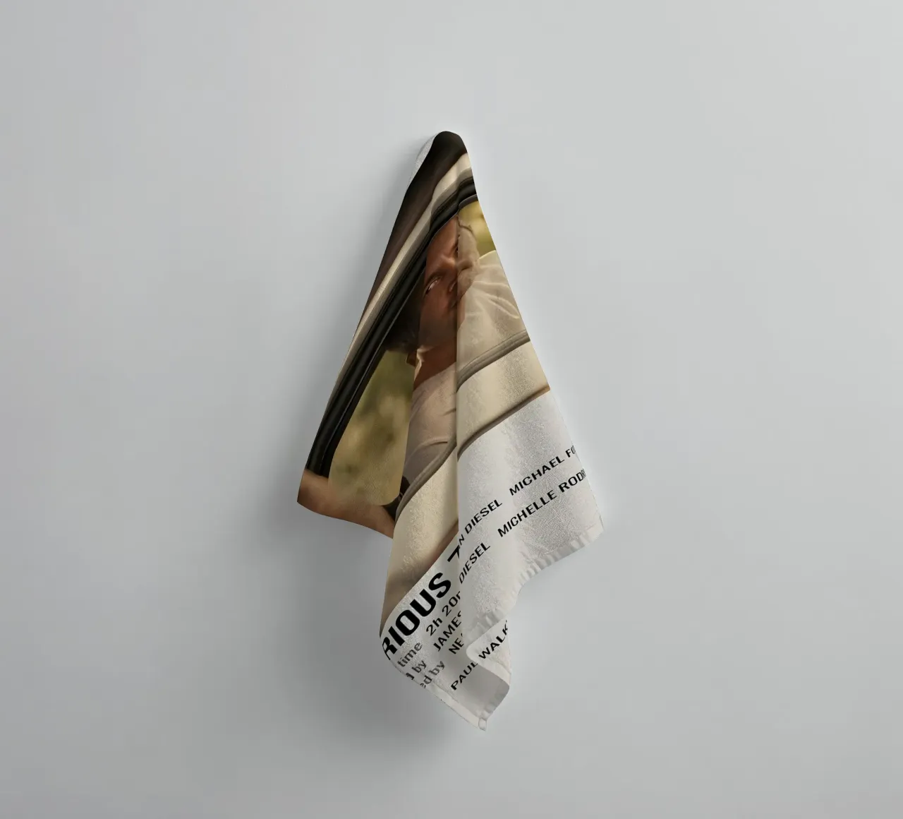 FURIOUS 7 2015 towel by MVFminimalist