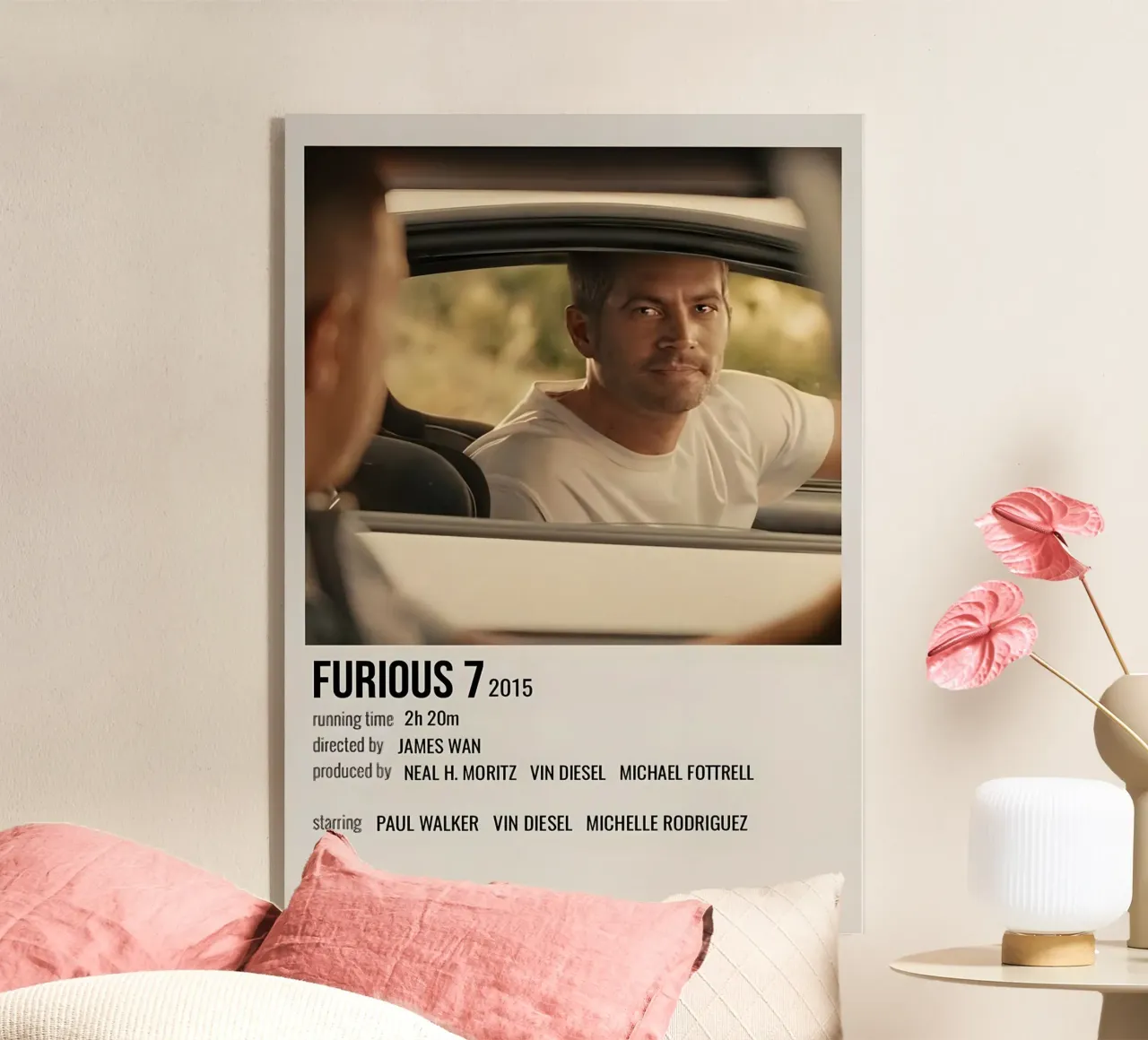 FURIOUS 7 2015 plexiglass da MVFminimalist