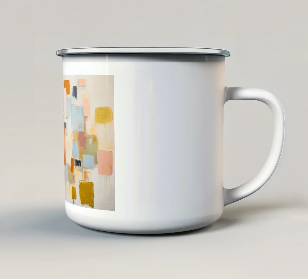 Arte da parete di Imagine tazza in smalto da Imagine