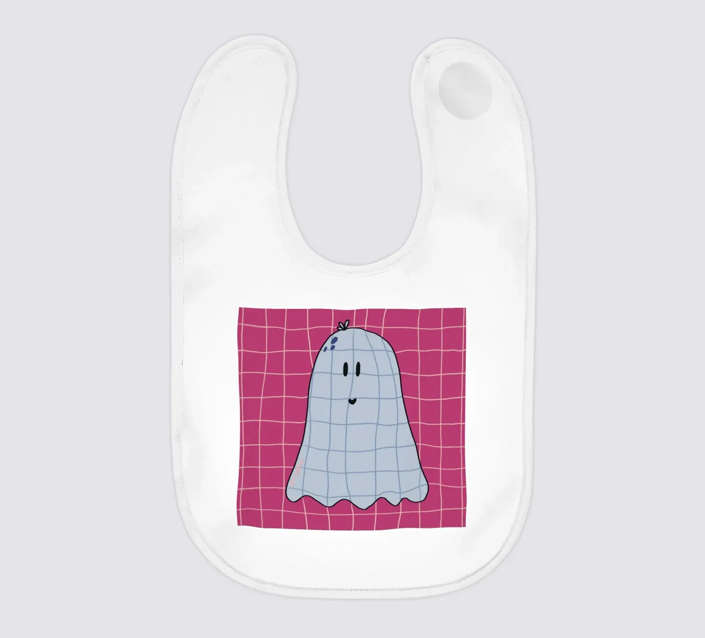 Ghosting baby bib by Beeeplan