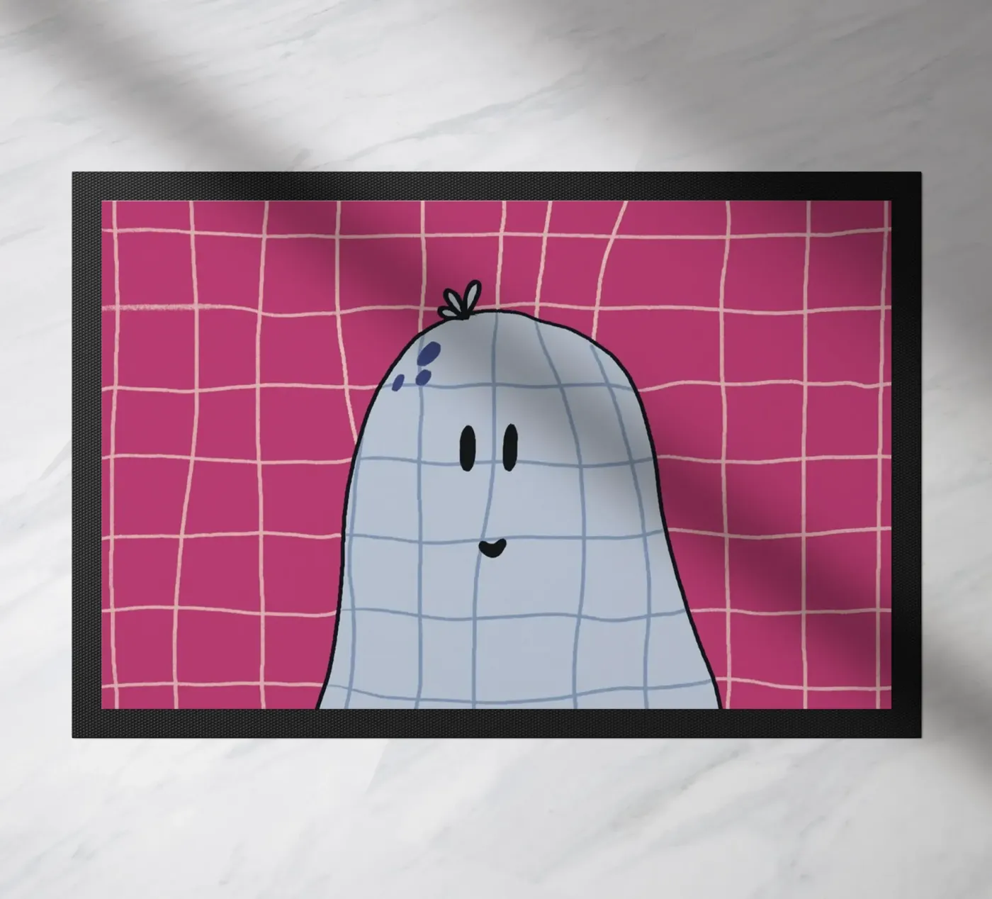 Ghosting doormat by Beeeplan