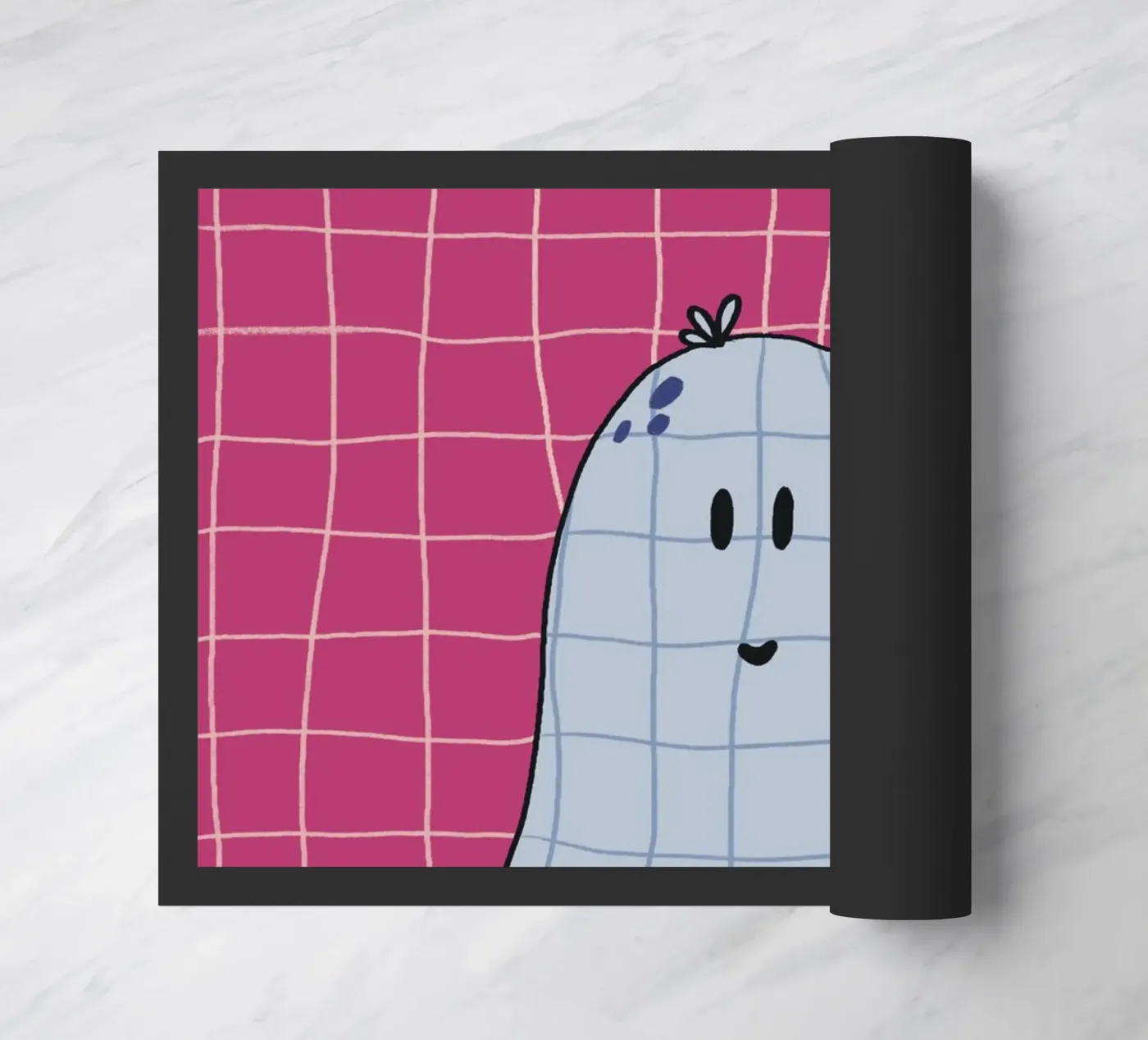 Ghosting doormat by Beeeplan