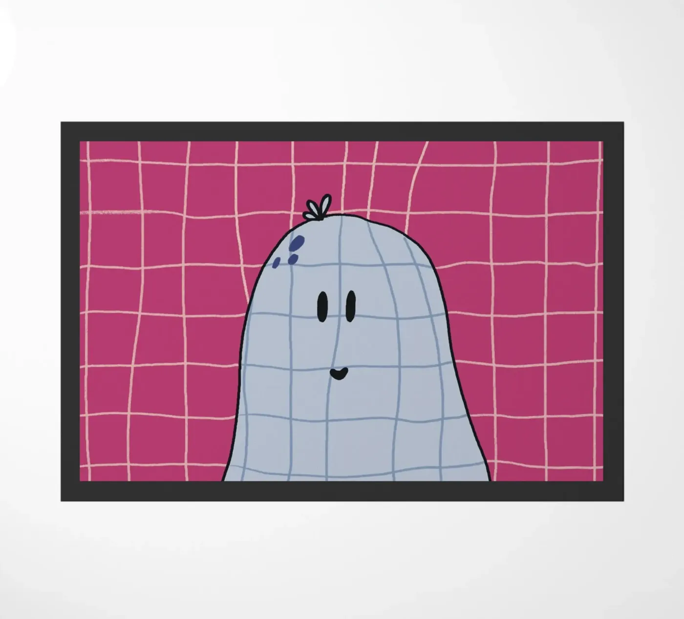 Ghosting doormat by Beeeplan