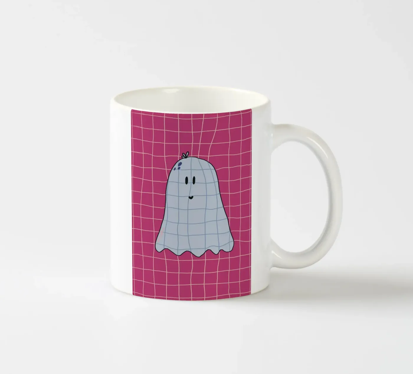 Ghosting ceramic mug by Beeeplan