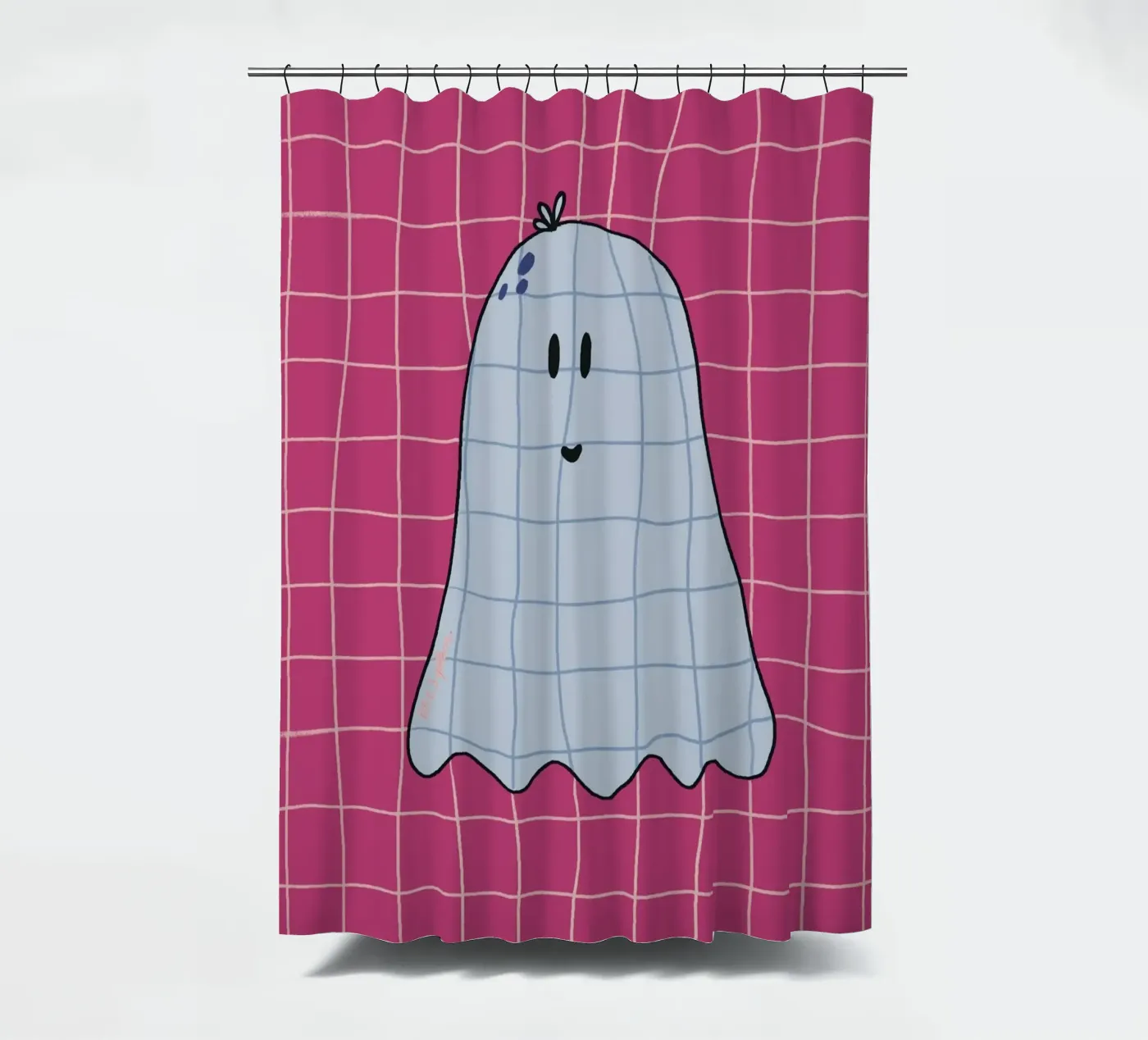 Ghosting Duschvorhang von Beeeplan