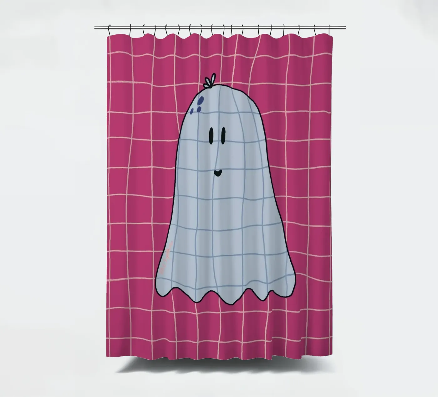 Ghosting Duschvorhang von Beeeplan