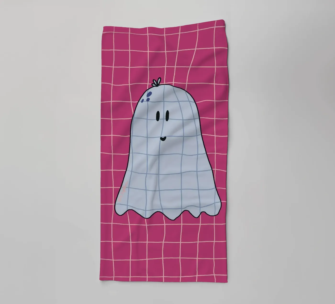 Ghosting badhanddoek van Beeeplan