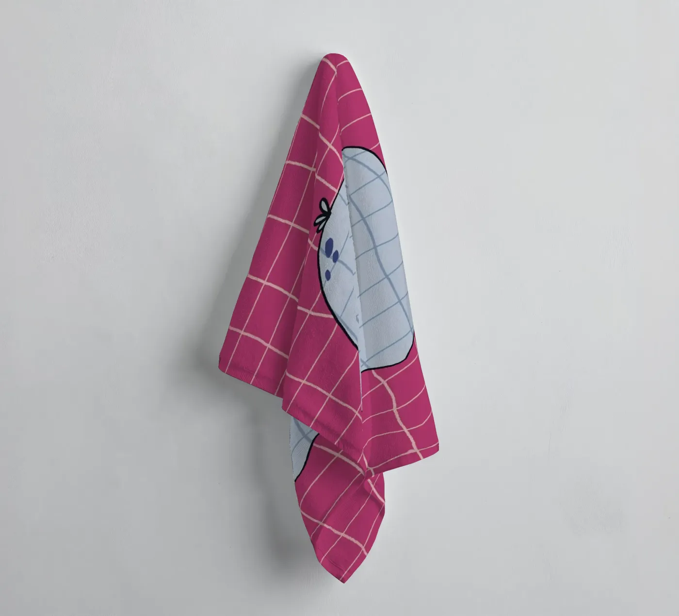 Ghosting badhanddoek van Beeeplan