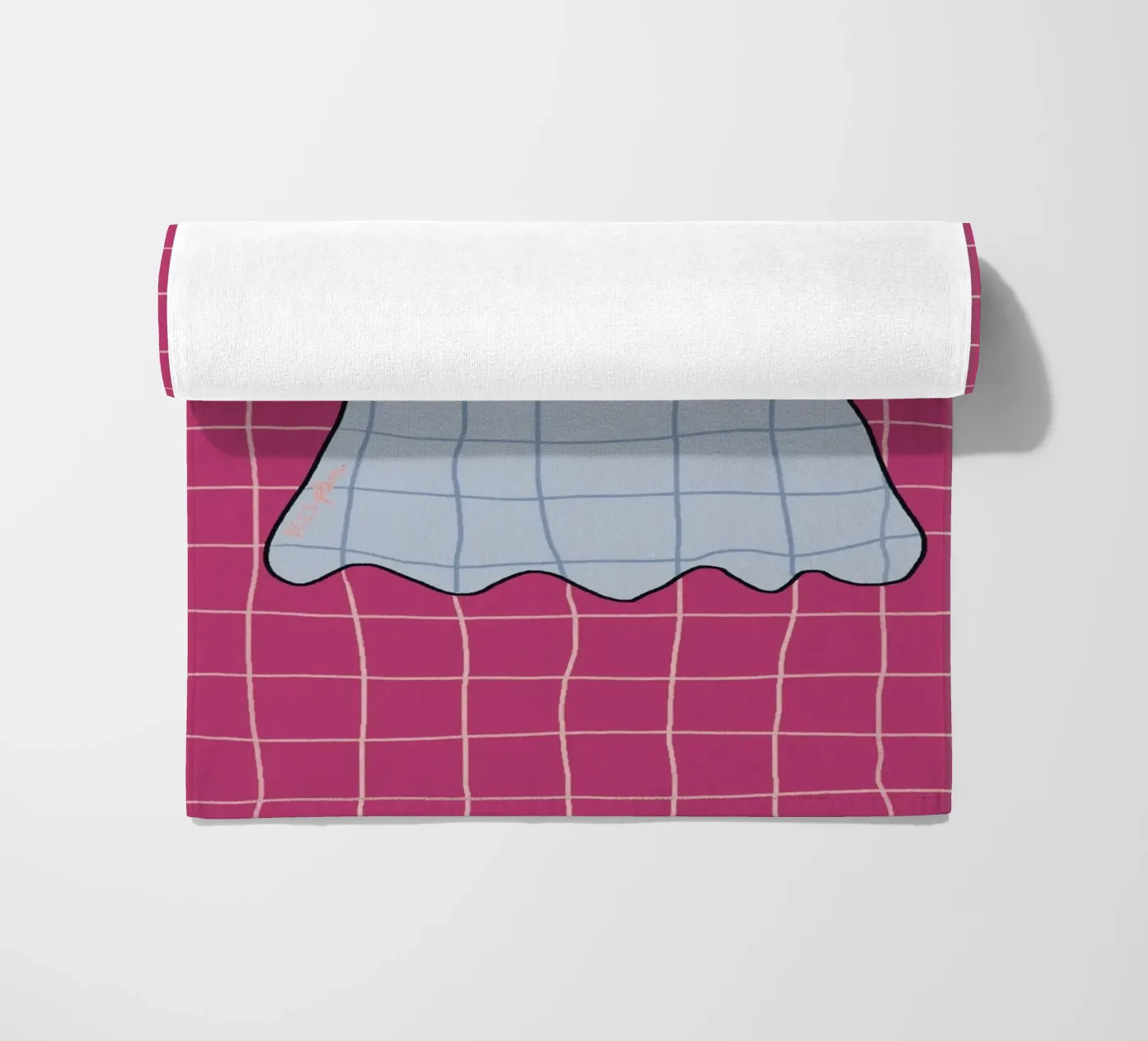 Ghosting strandhanddoek van Beeeplan