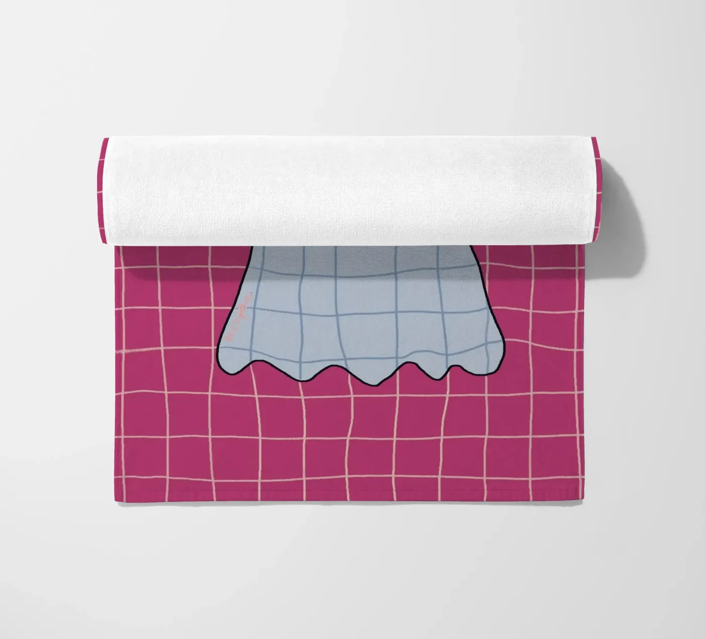 Ghosting strandhanddoek van Beeeplan