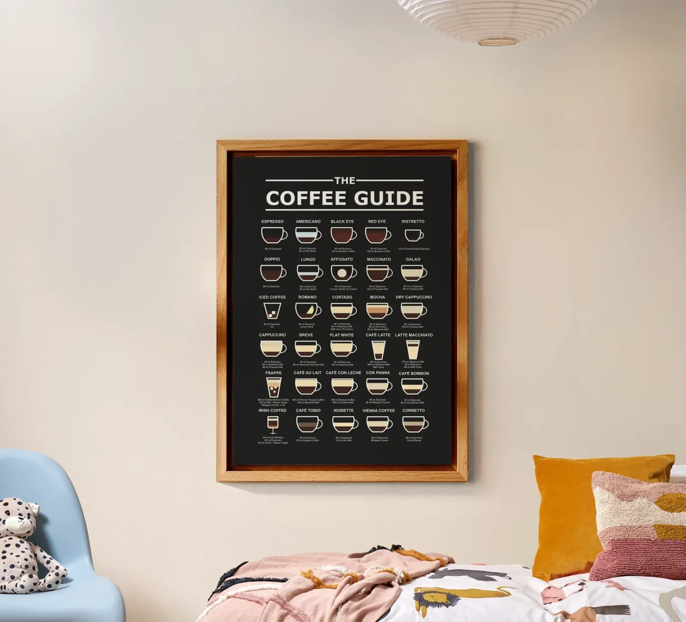 guida al caffè alluminio dibond da Bernadette Miller