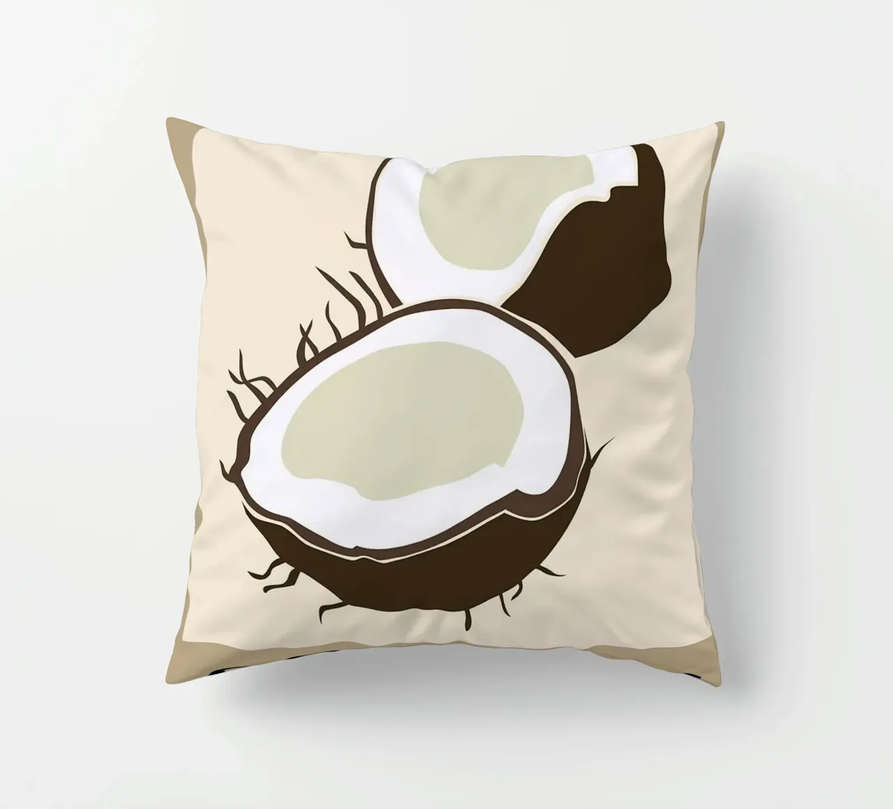 frutta di cocco cuscino da Bernadette Miller