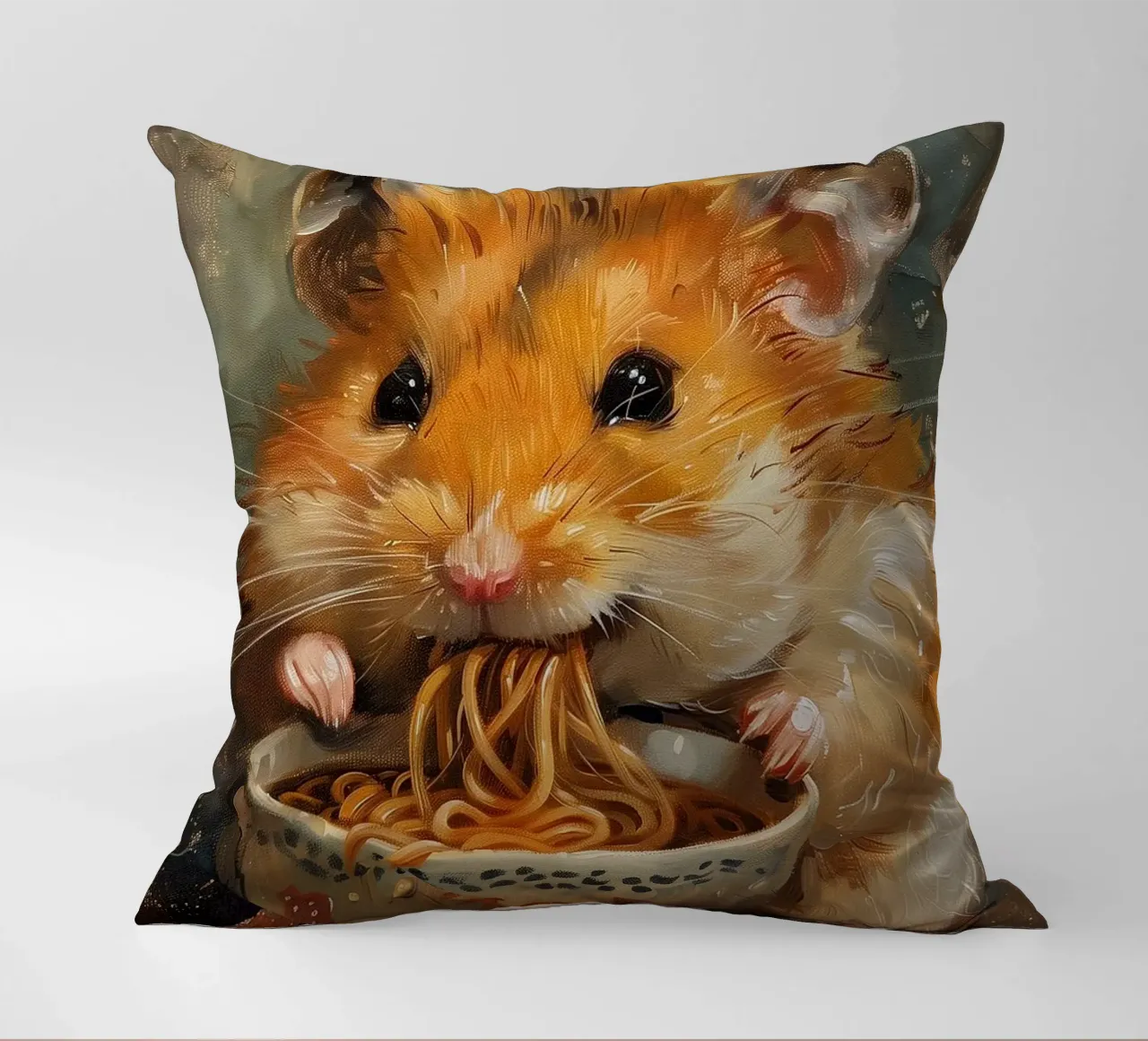 tagliatelle per criceti cuscino da Bernadette Miller