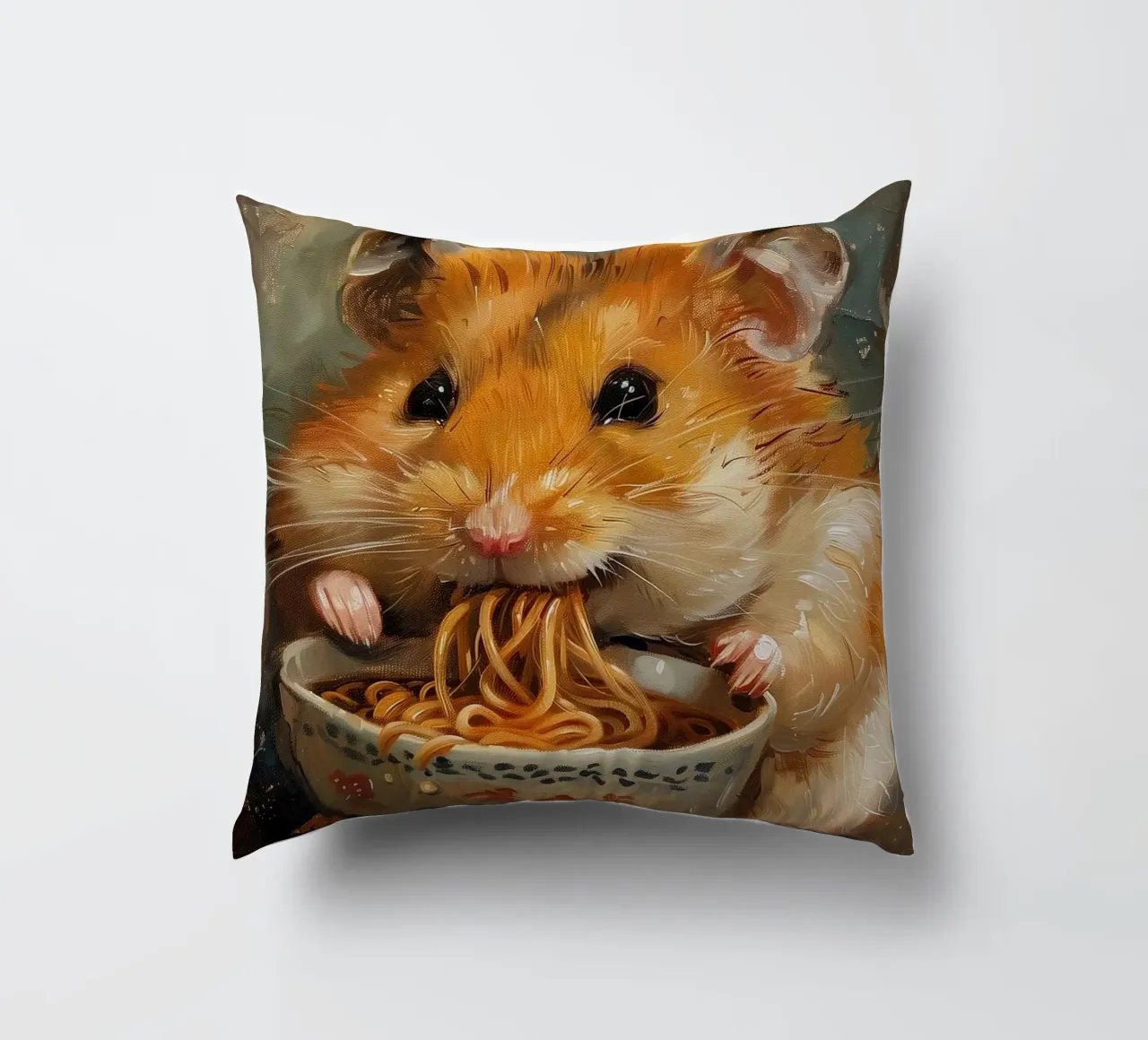 tagliatelle per criceti cuscino da Bernadette Miller