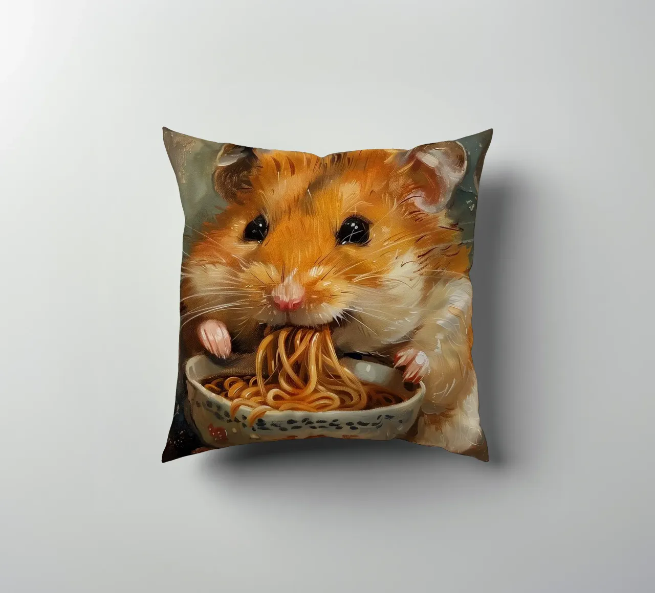 tagliatelle per criceti cuscino da Bernadette Miller