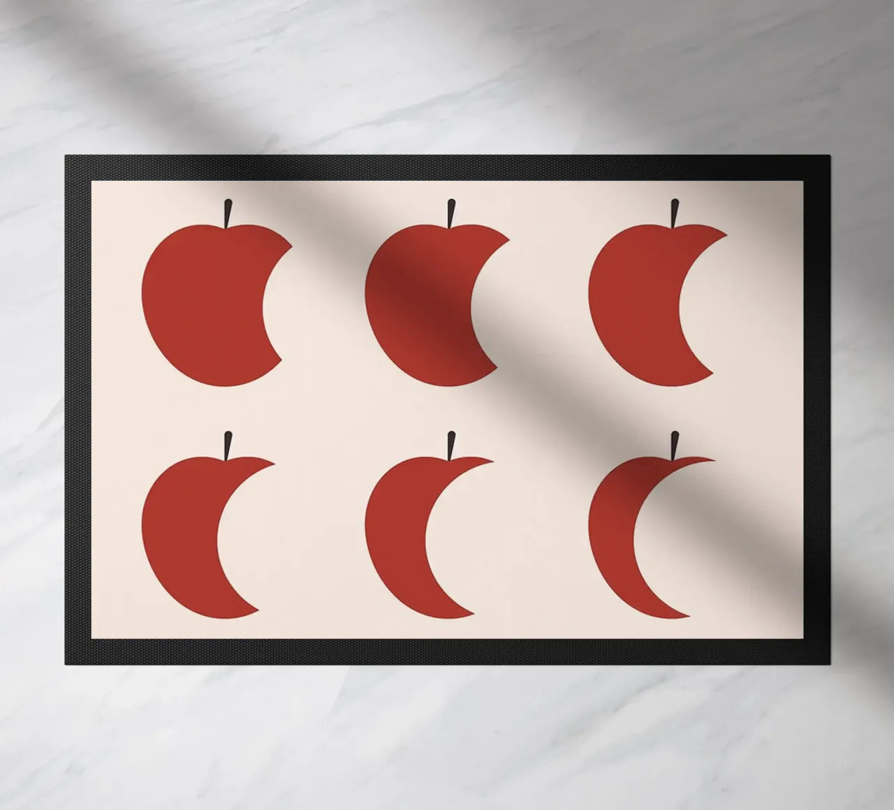 appelfruit deurmat van Bernadette Miller