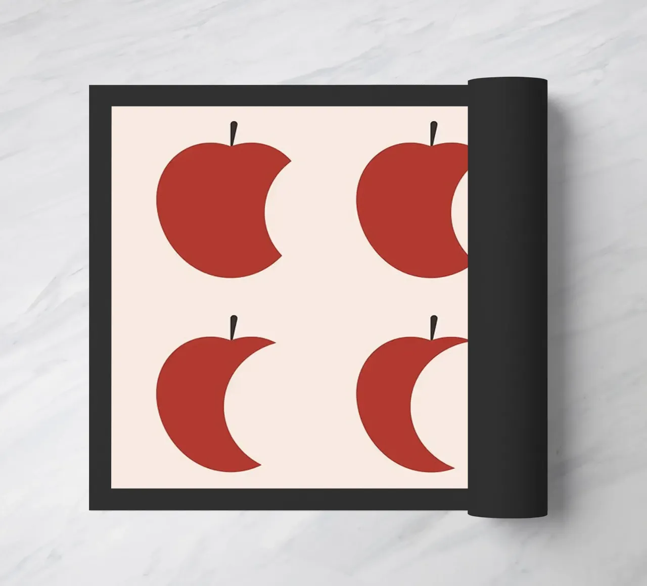 appelfruit deurmat van Bernadette Miller