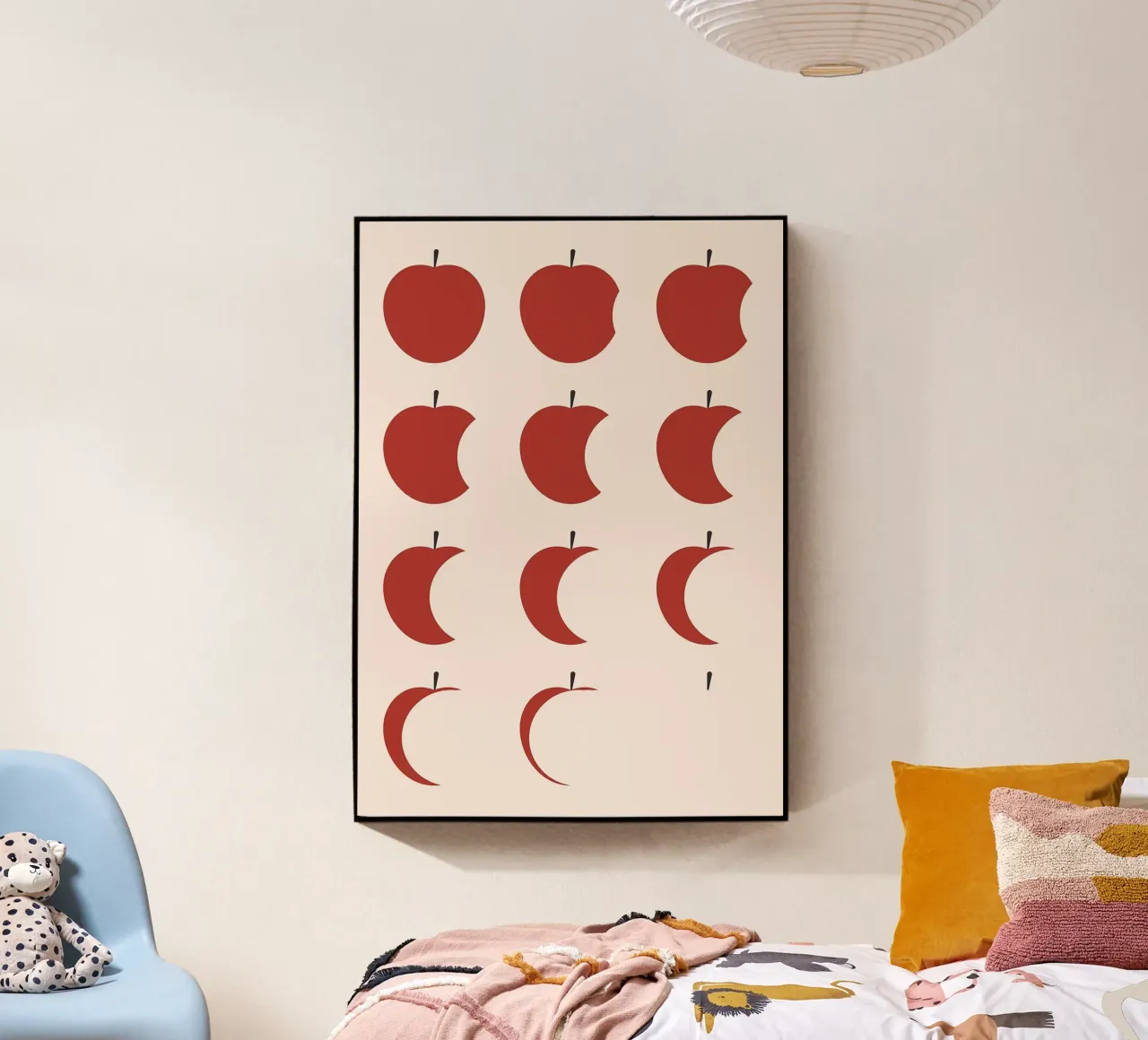 apple fruit Acryl-Glas von Bernadette Miller