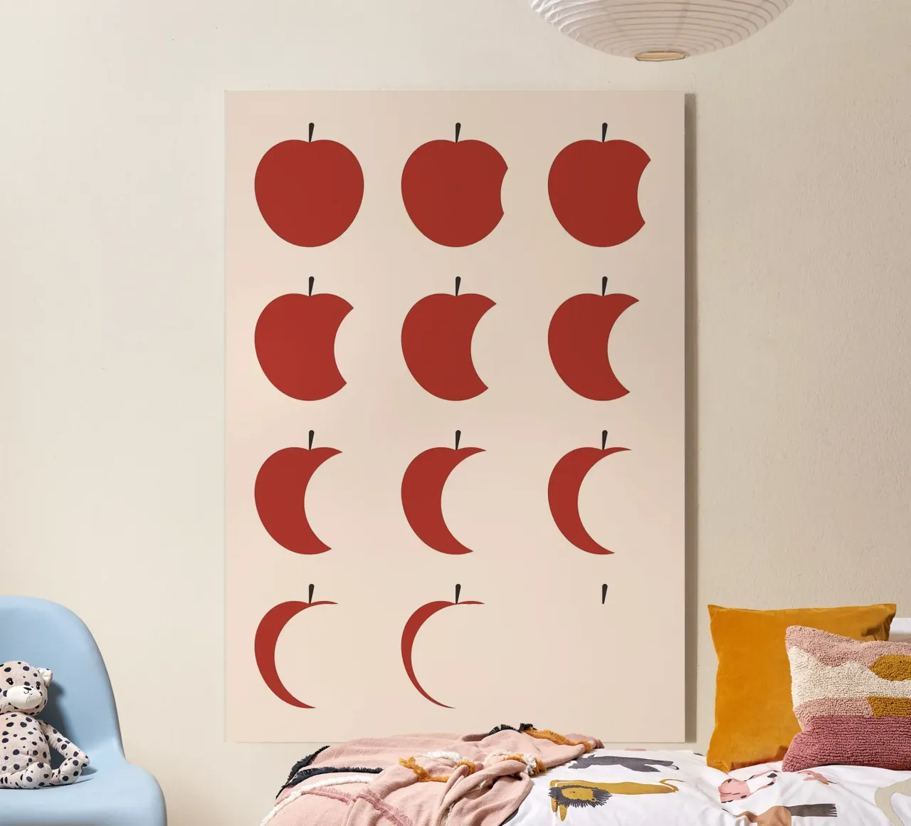 apple fruit Acryl-Glas von Bernadette Miller