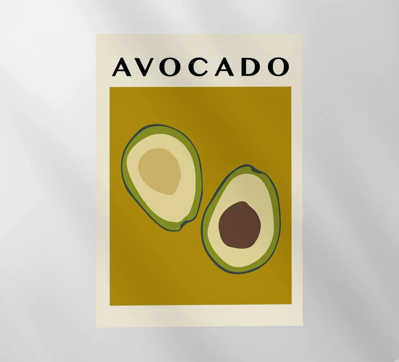 avocado frutto pellicola backlit da Bernadette Miller