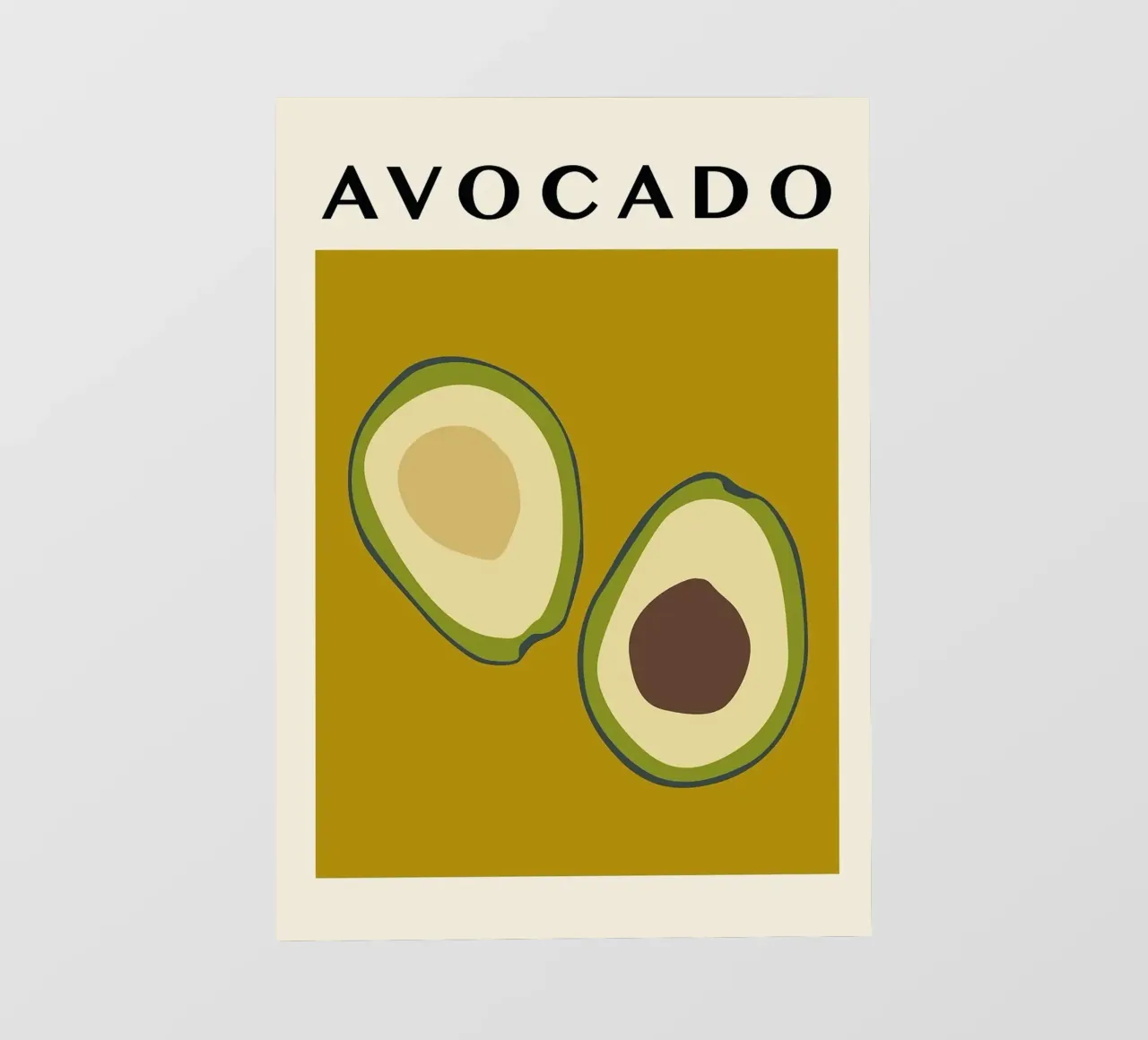 avocado frutto pellicola backlit da Bernadette Miller