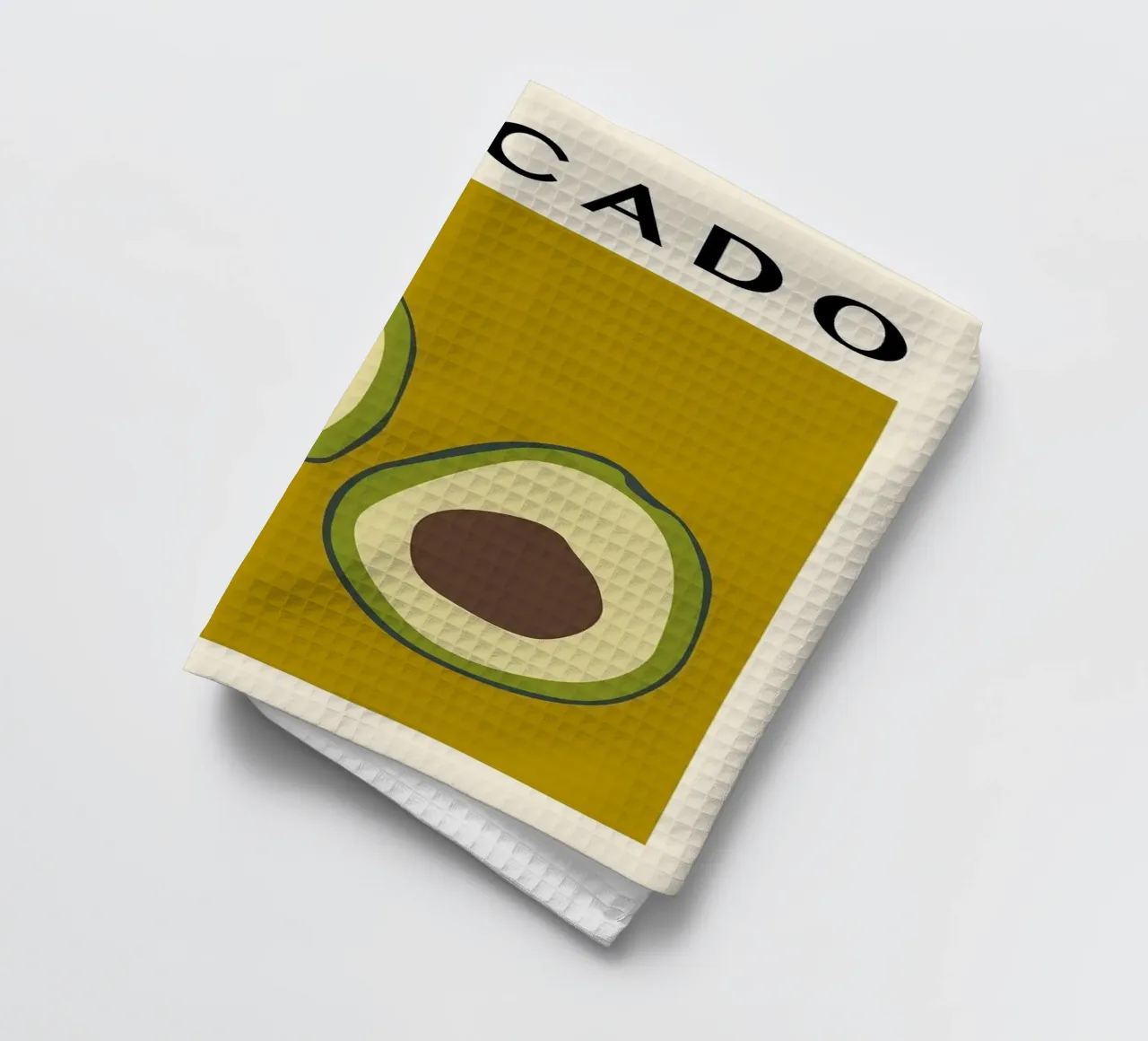 avocado frutto canovaccio da cucina da Bernadette Miller