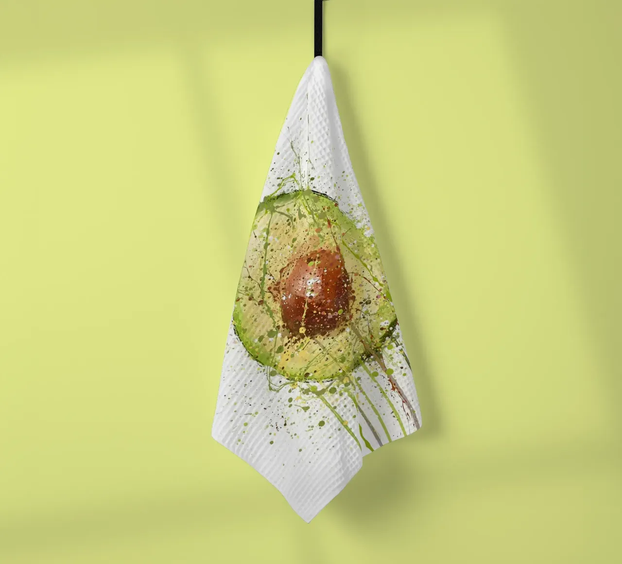 avocado frutto canovaccio da cucina da Bernadette Miller